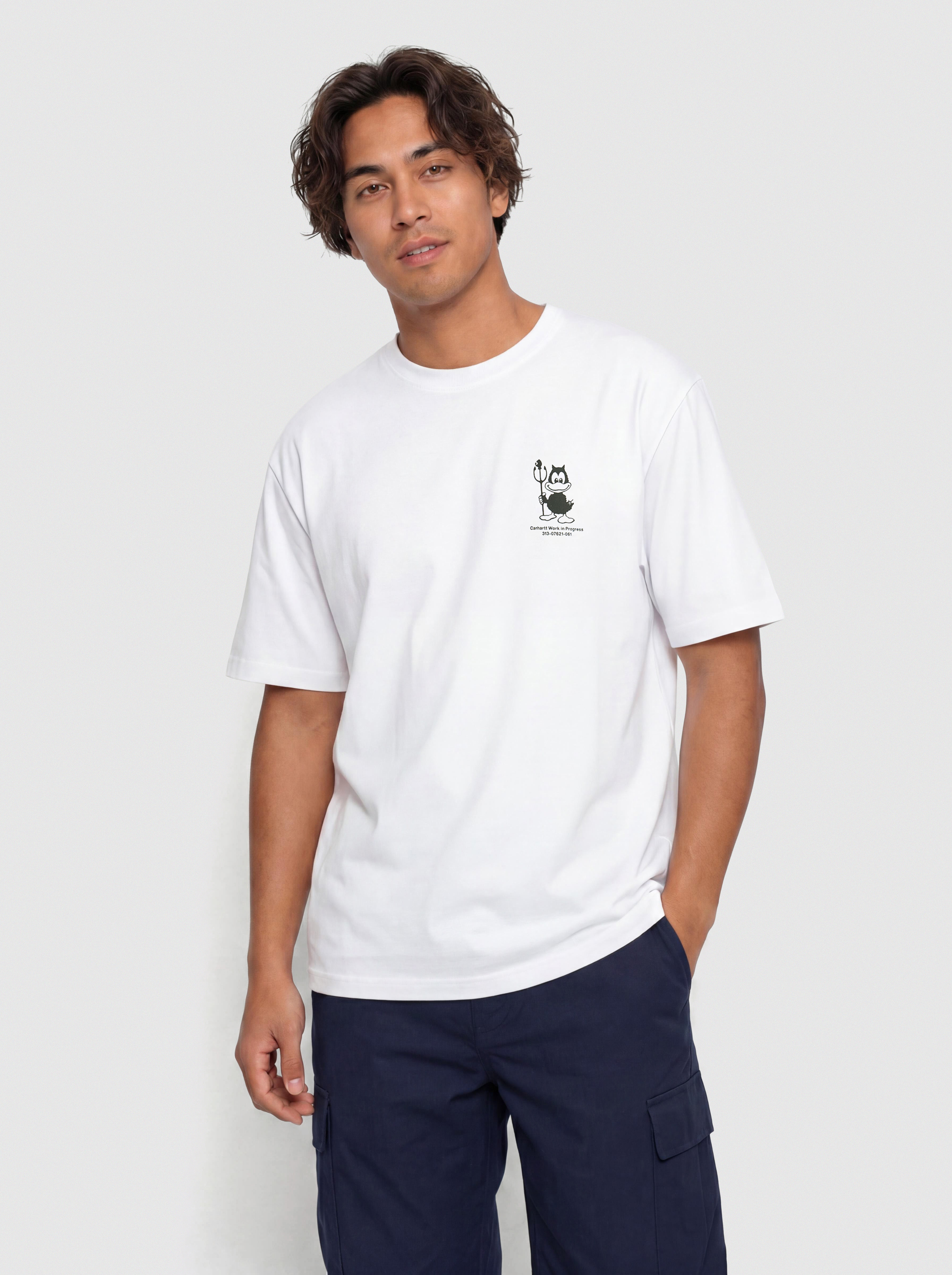 T-shirt Carhartt WIP Bumper Car (white)
