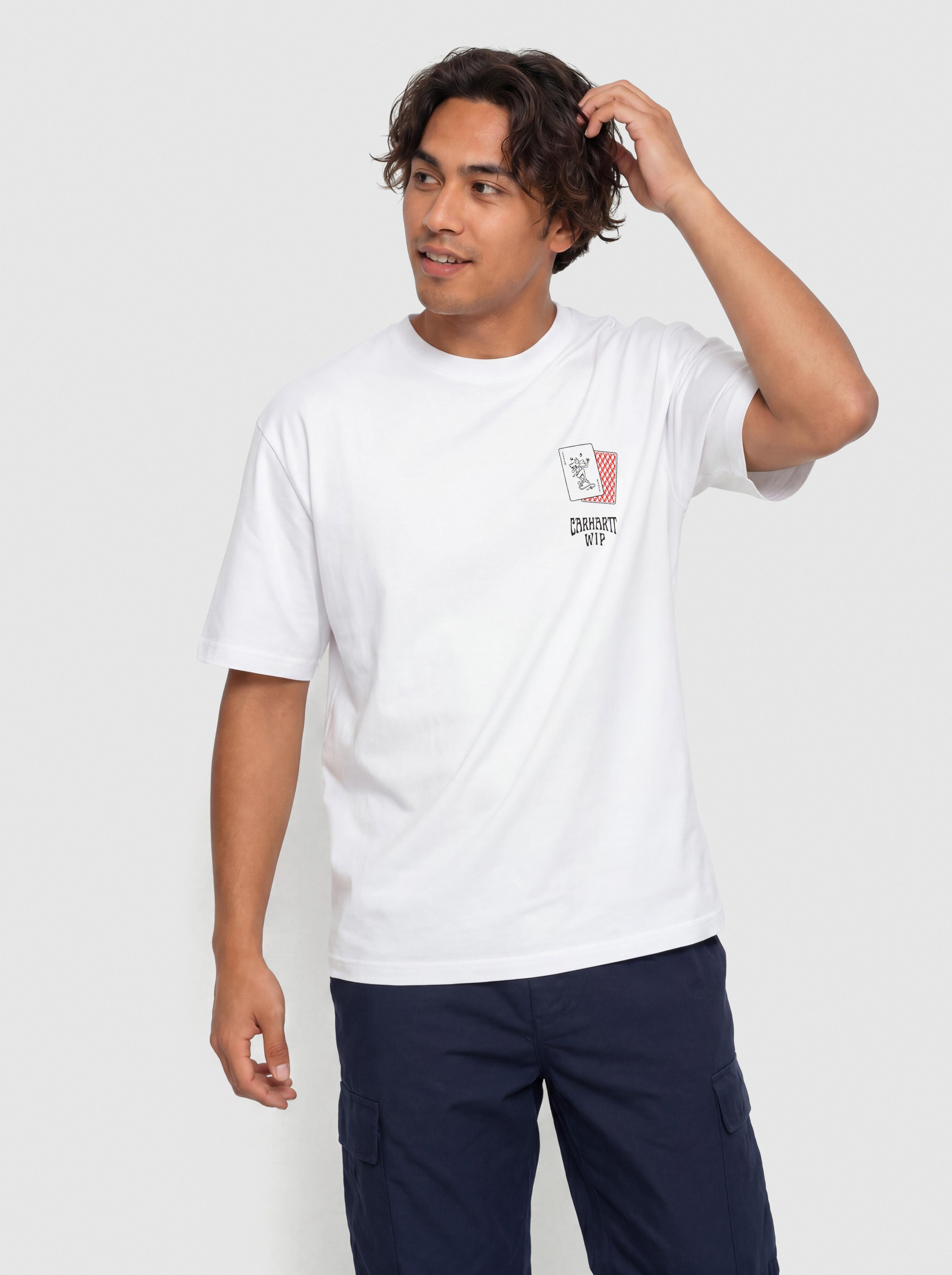 T-shirt Carhartt WIP Playing Cards (white)