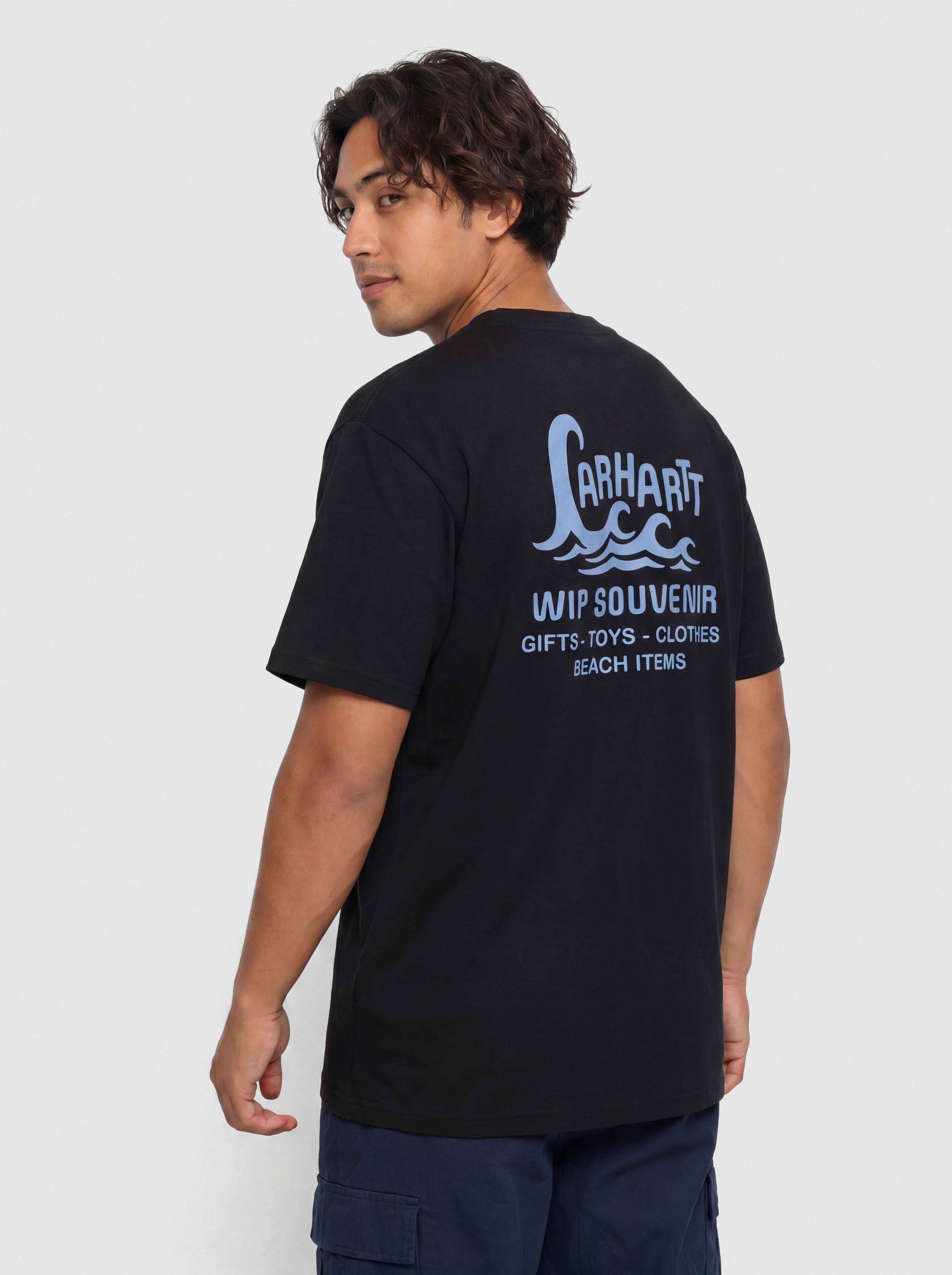 T-shirt Carhartt WIP Waves (black)