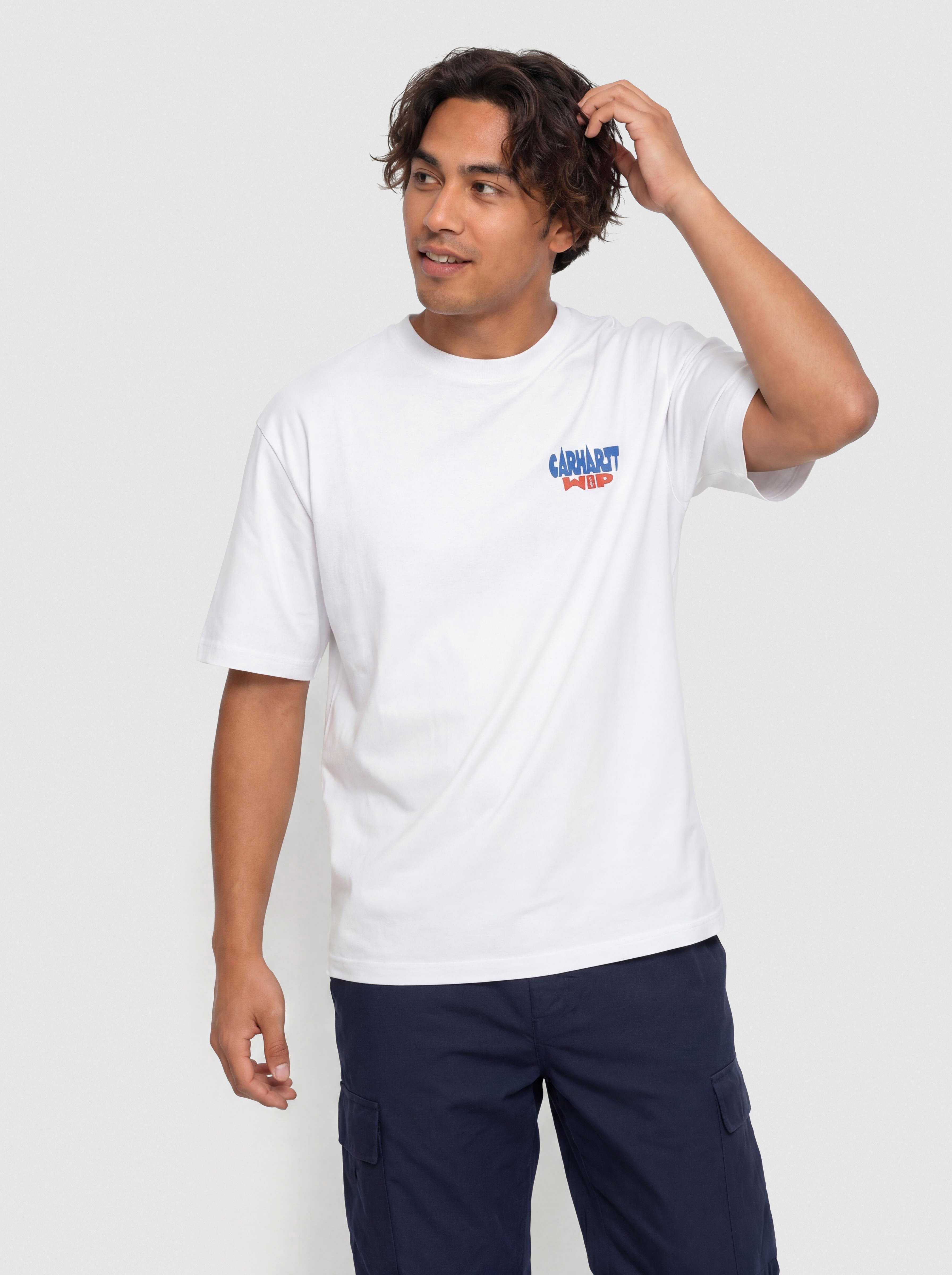 T-shirt Carhartt WIP Luggage Label (white)