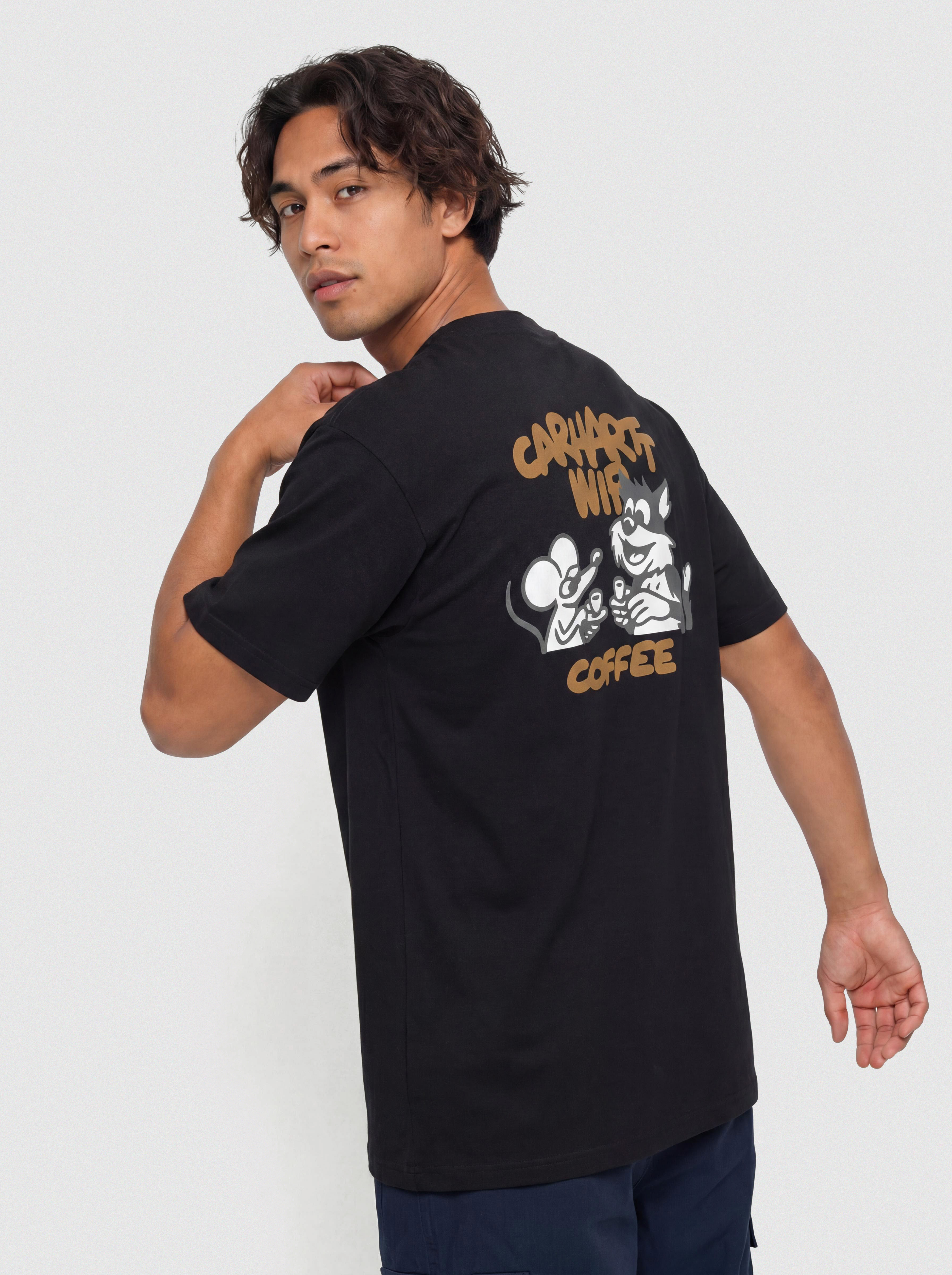 T-shirt Carhartt WIP Coffee Break (black)