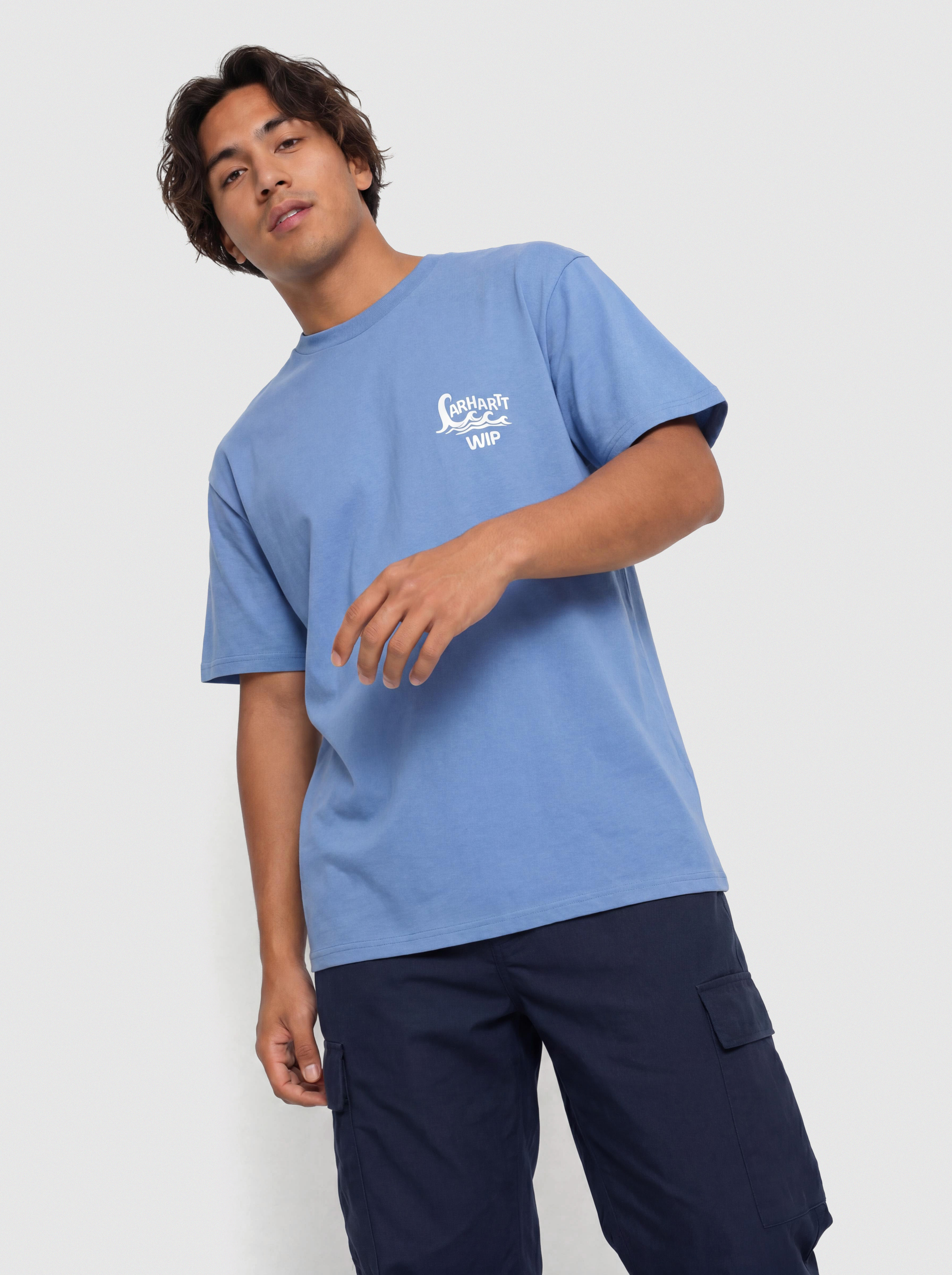 T-shirt Carhartt WIP Waves (curacao)