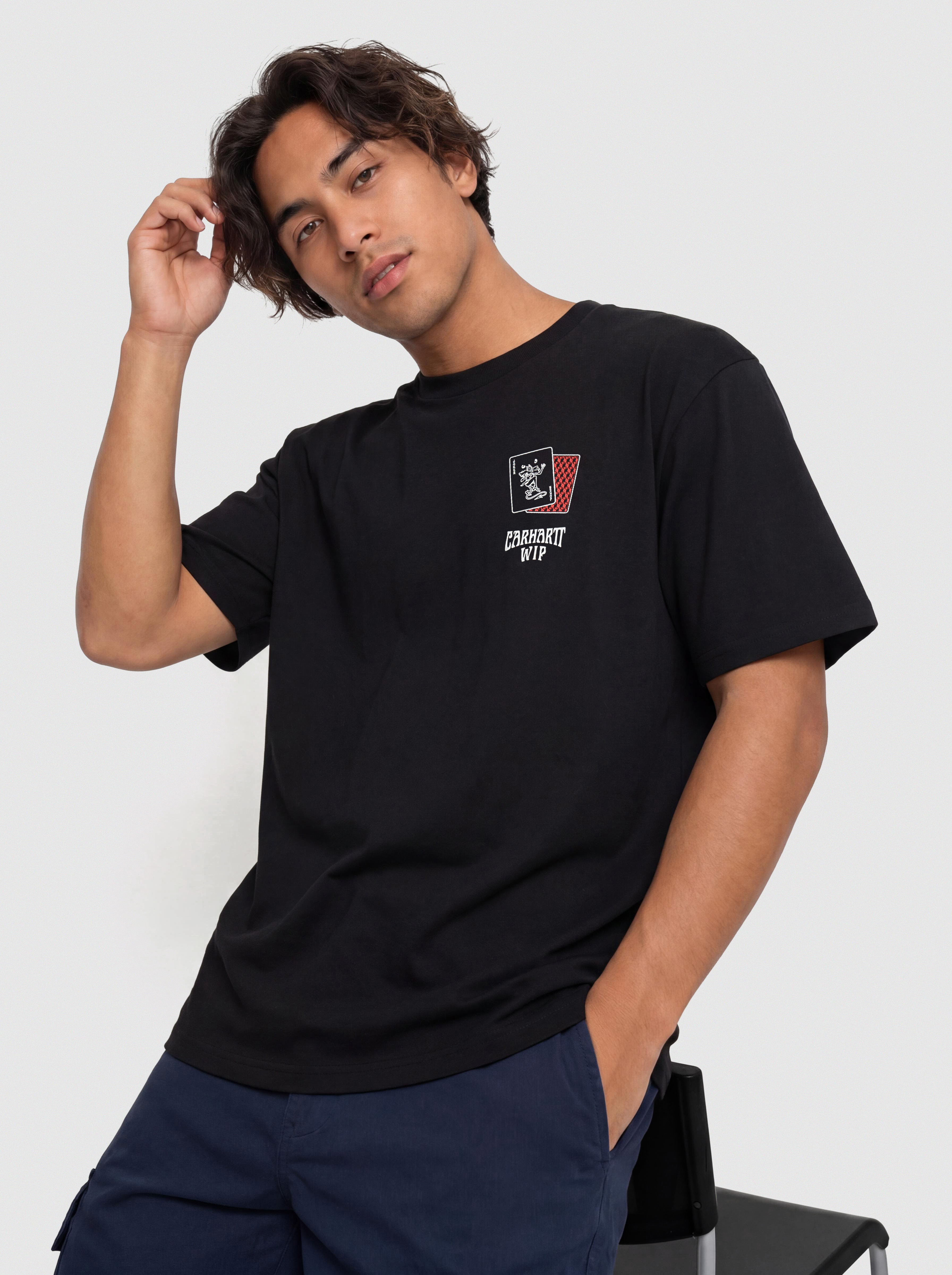 T-shirt Carhartt WIP Playing Cards (black)