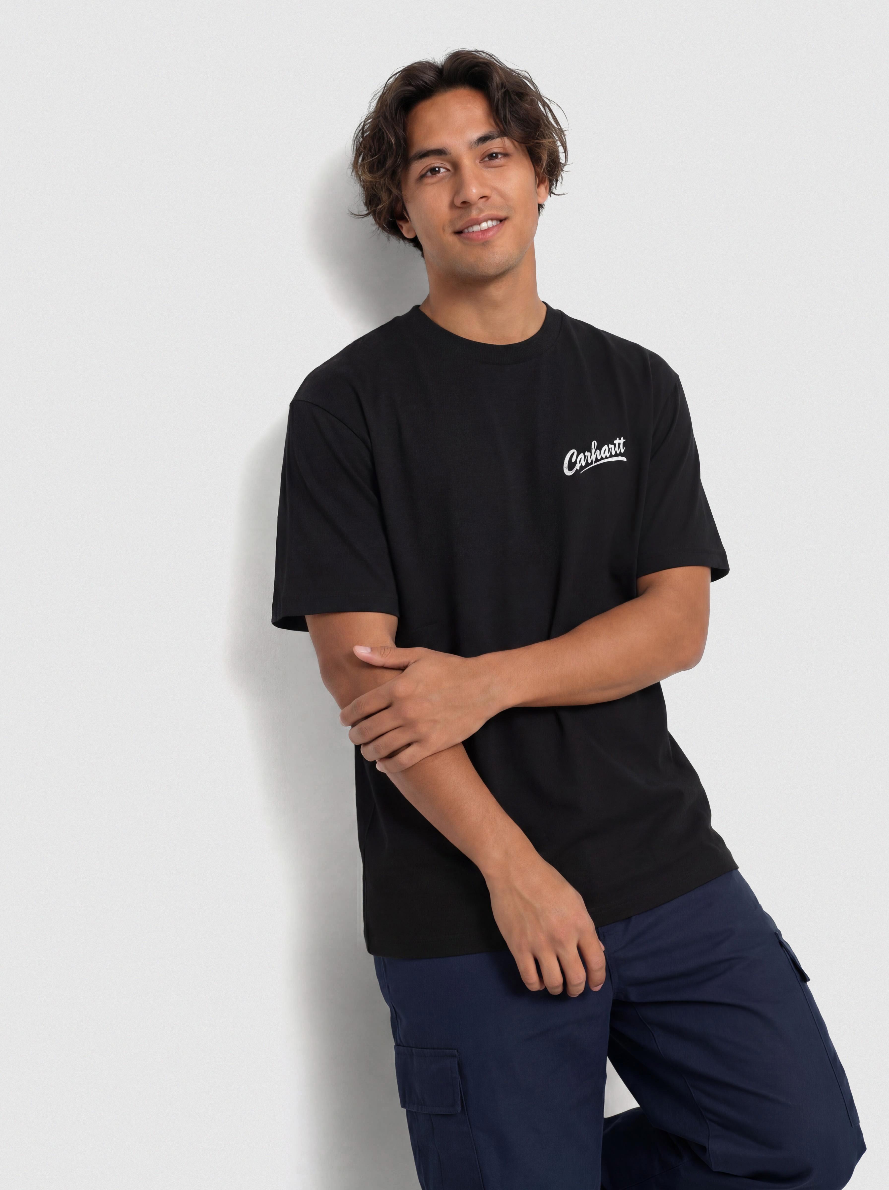 T-shirt Carhartt WIP Pup (black)