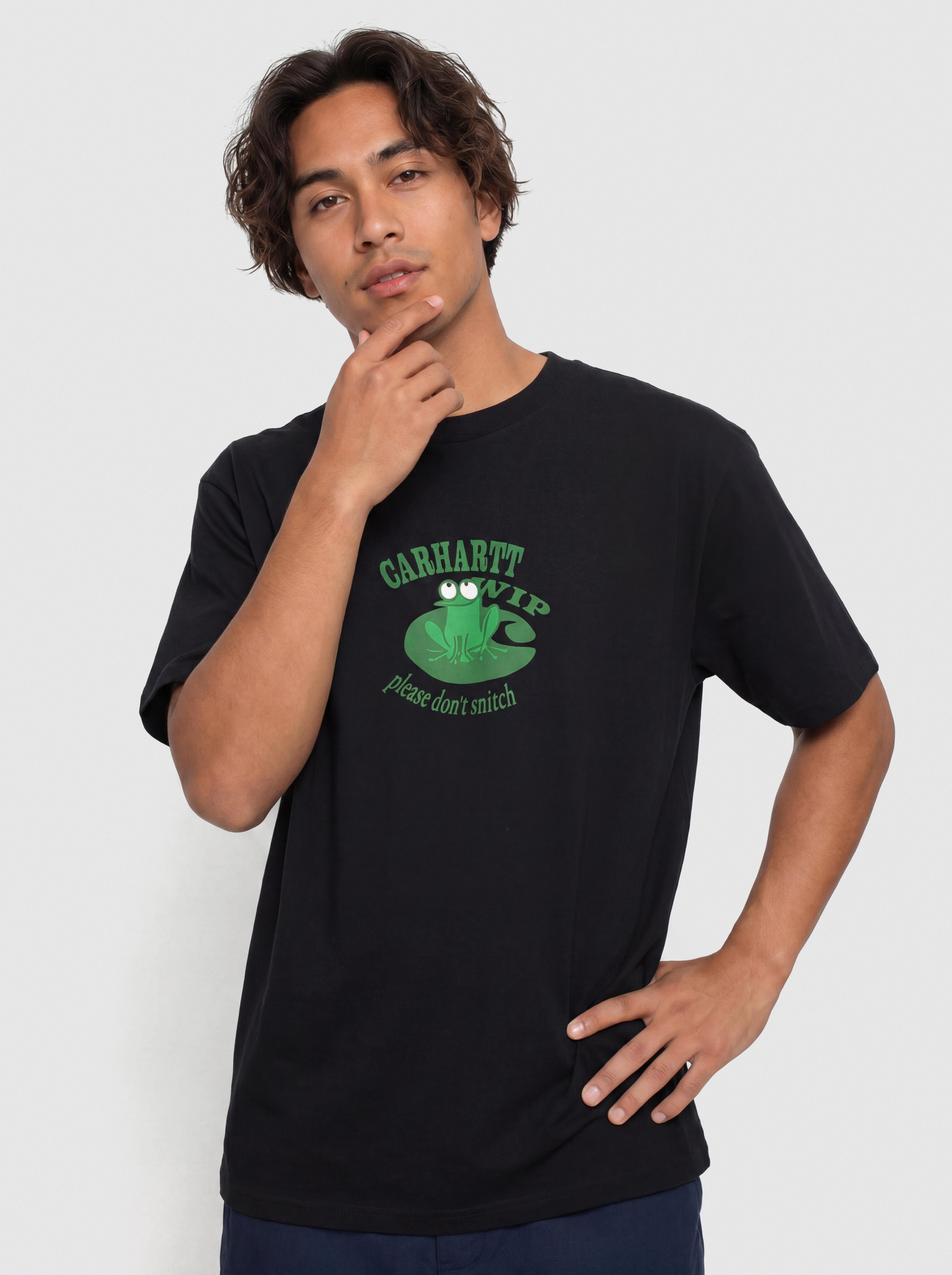 T-shirt Carhartt WIP Dont Snitch (black)