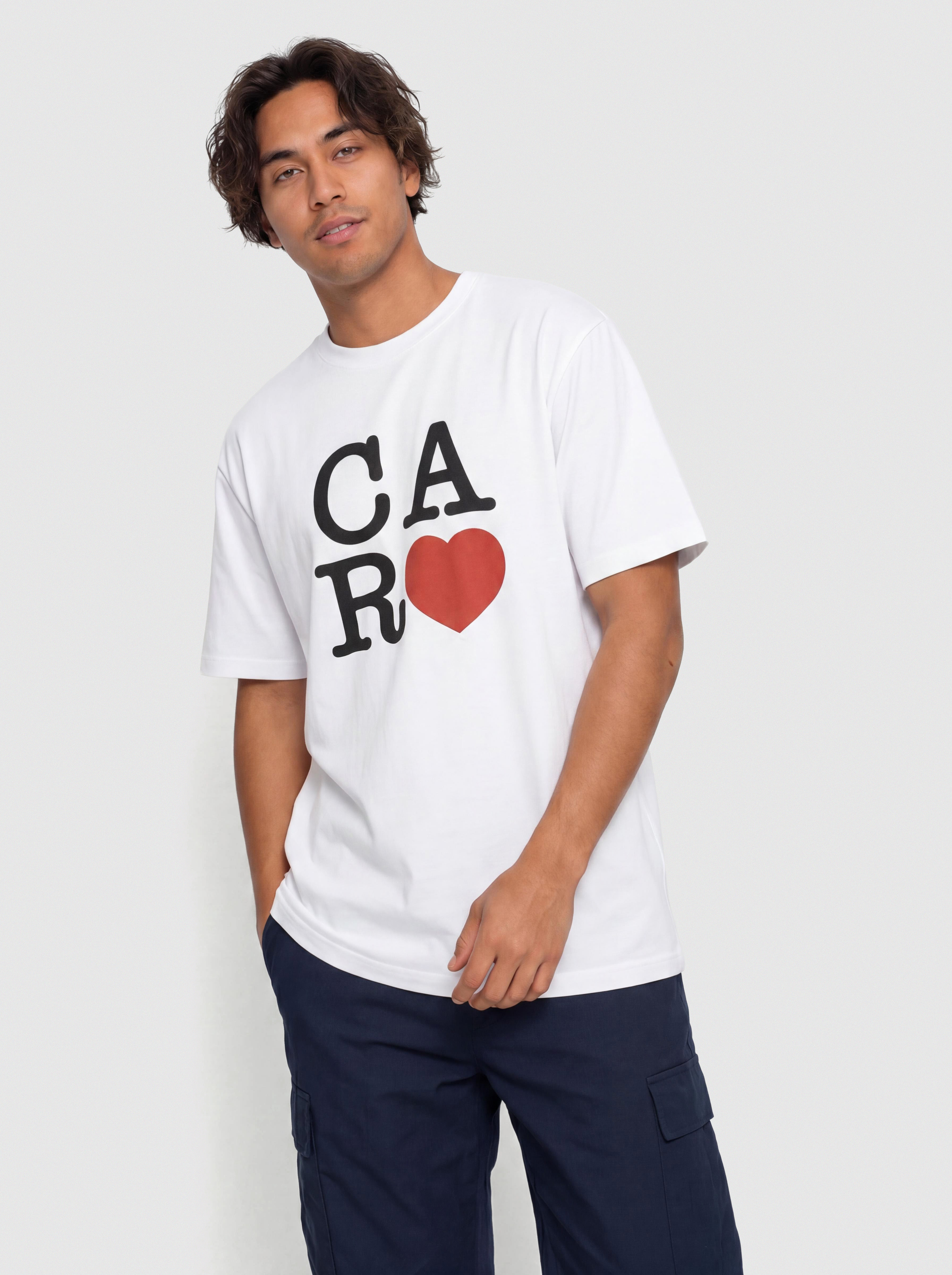 T-shirt Carhartt WIP I Hartt (white)