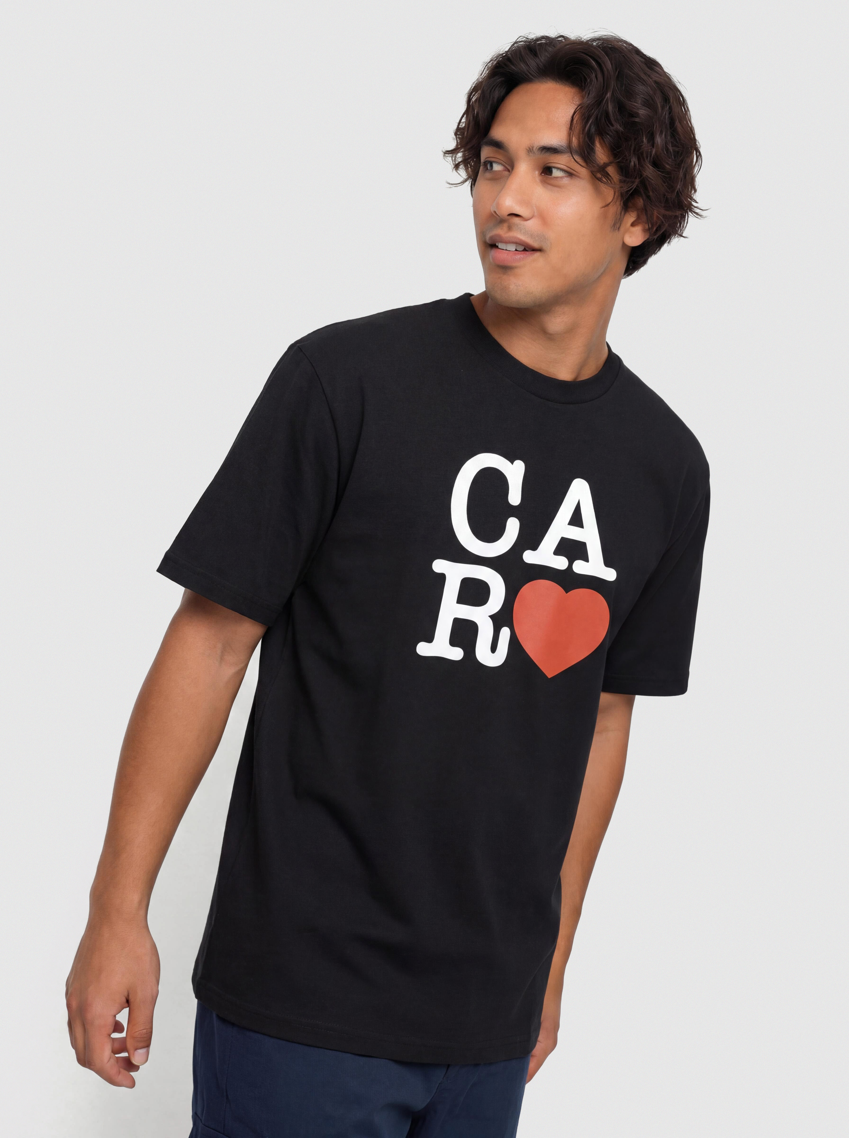T-shirt Carhartt WIP I Hartt (black)