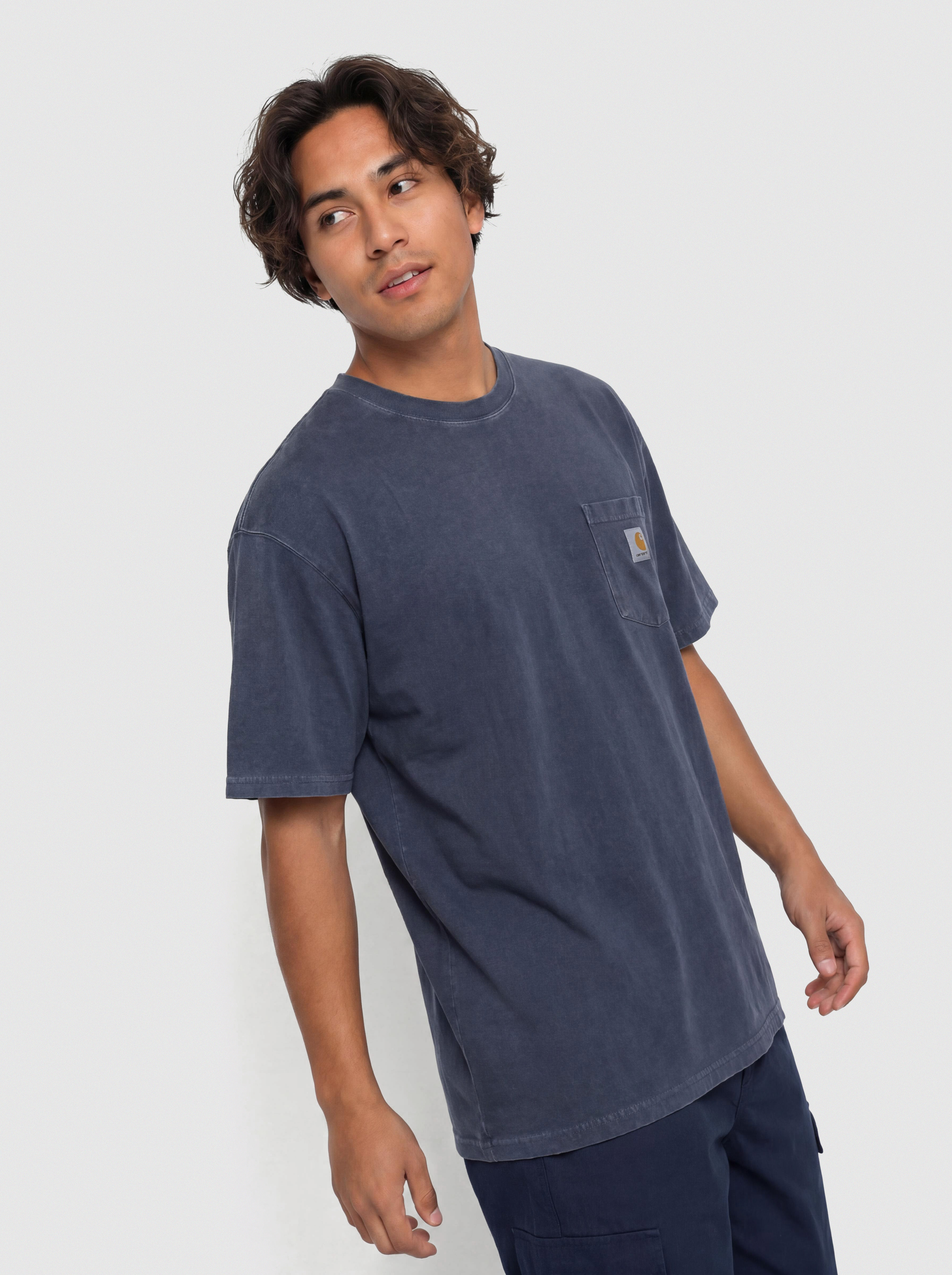 T-shirt Carhartt WIP Loose Pocket (dark navy)