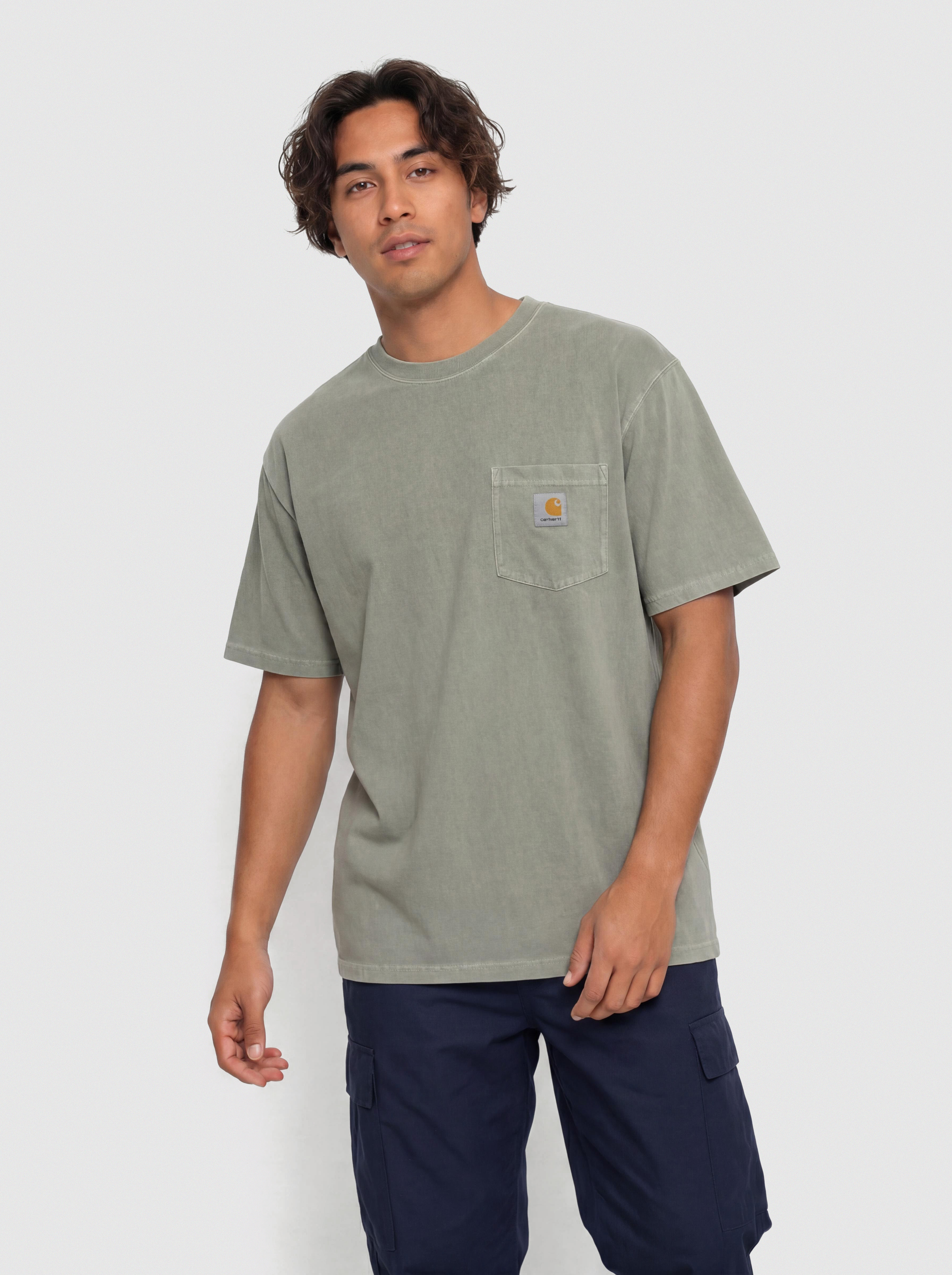 T-shirt Carhartt WIP Loose Pocket (shady green)