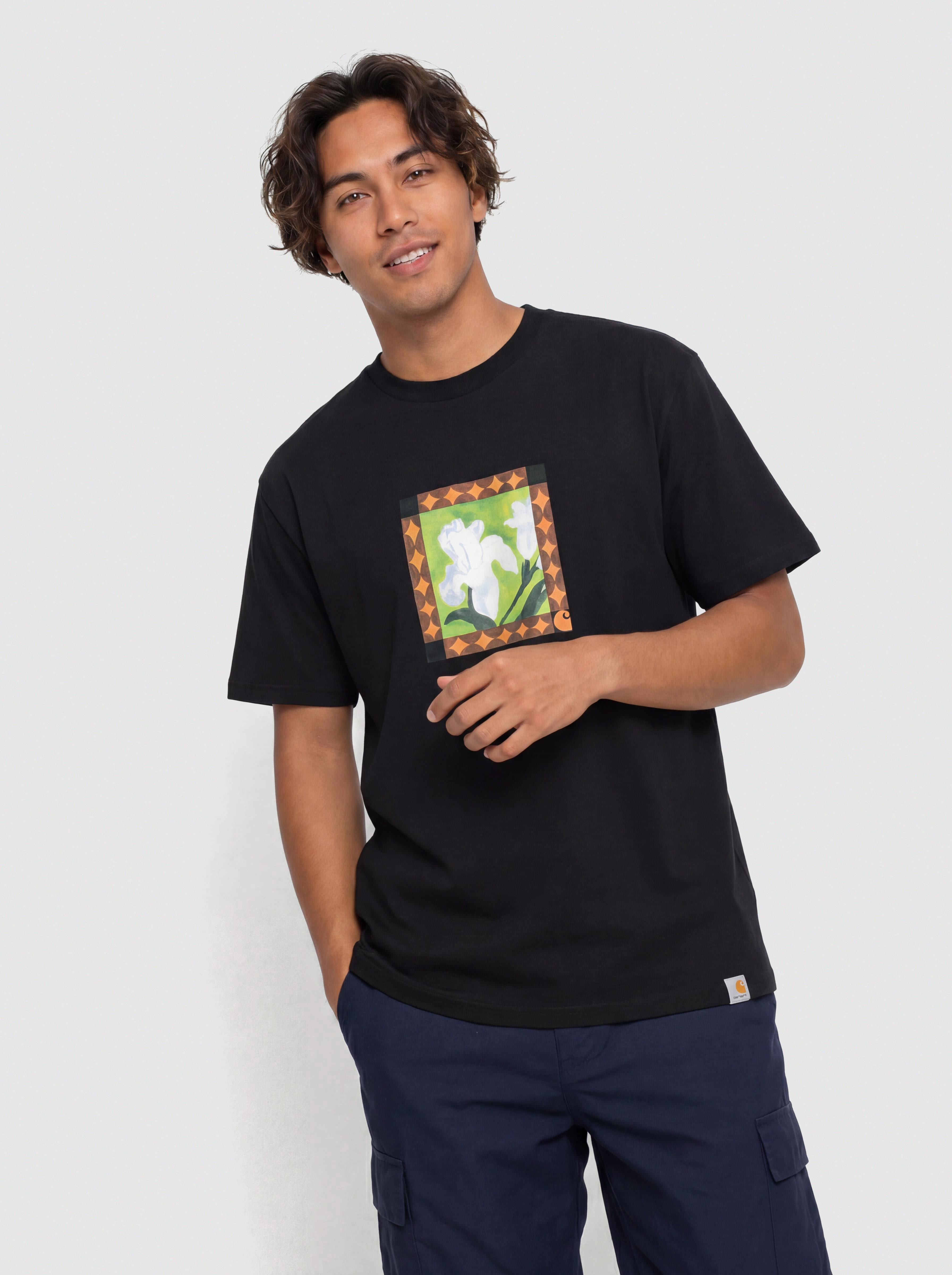 T-shirt Carhartt WIP Julia Klenovsky (black)