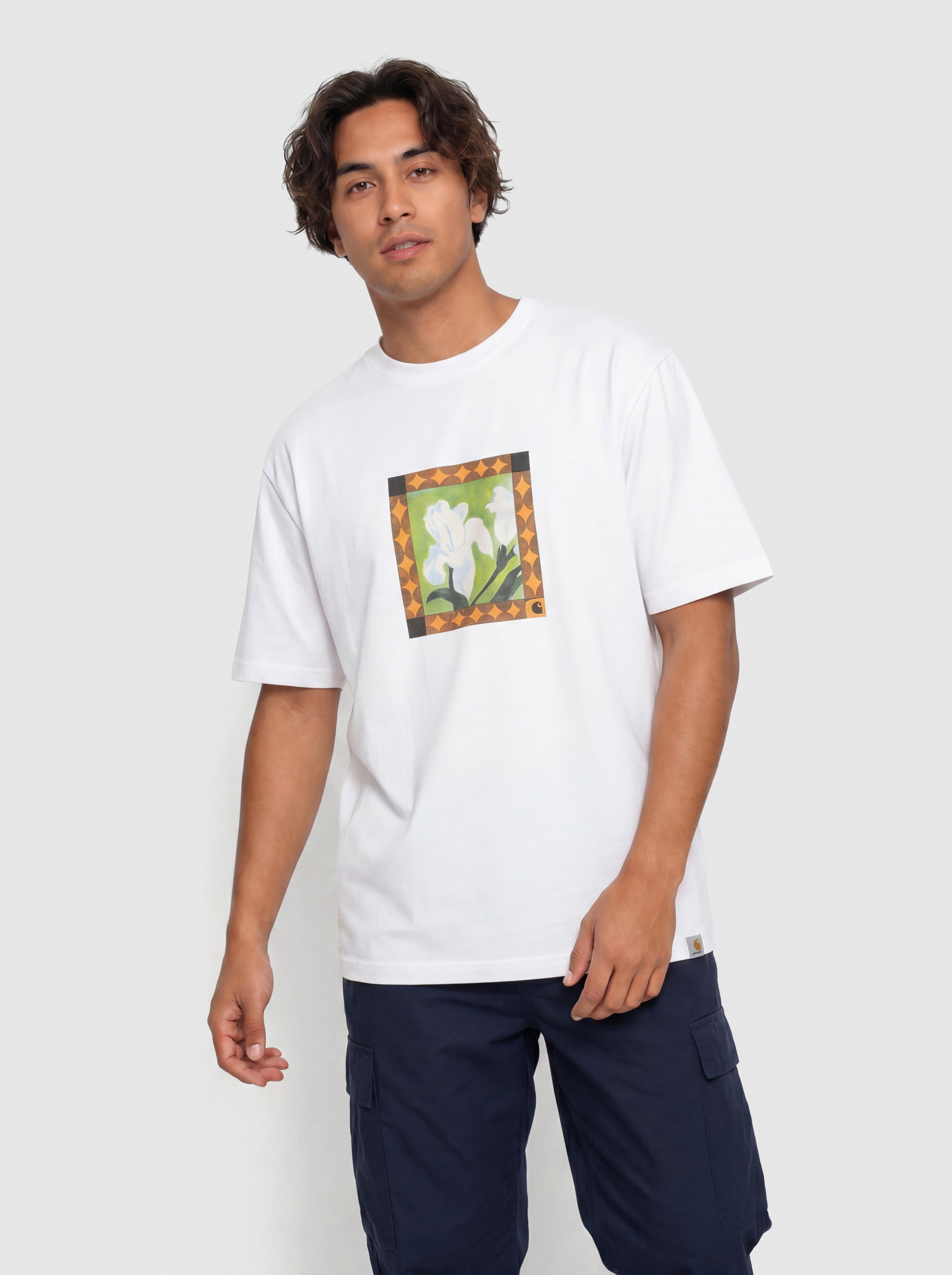 T-shirt Carhartt WIP Julia Klenovsky (white)