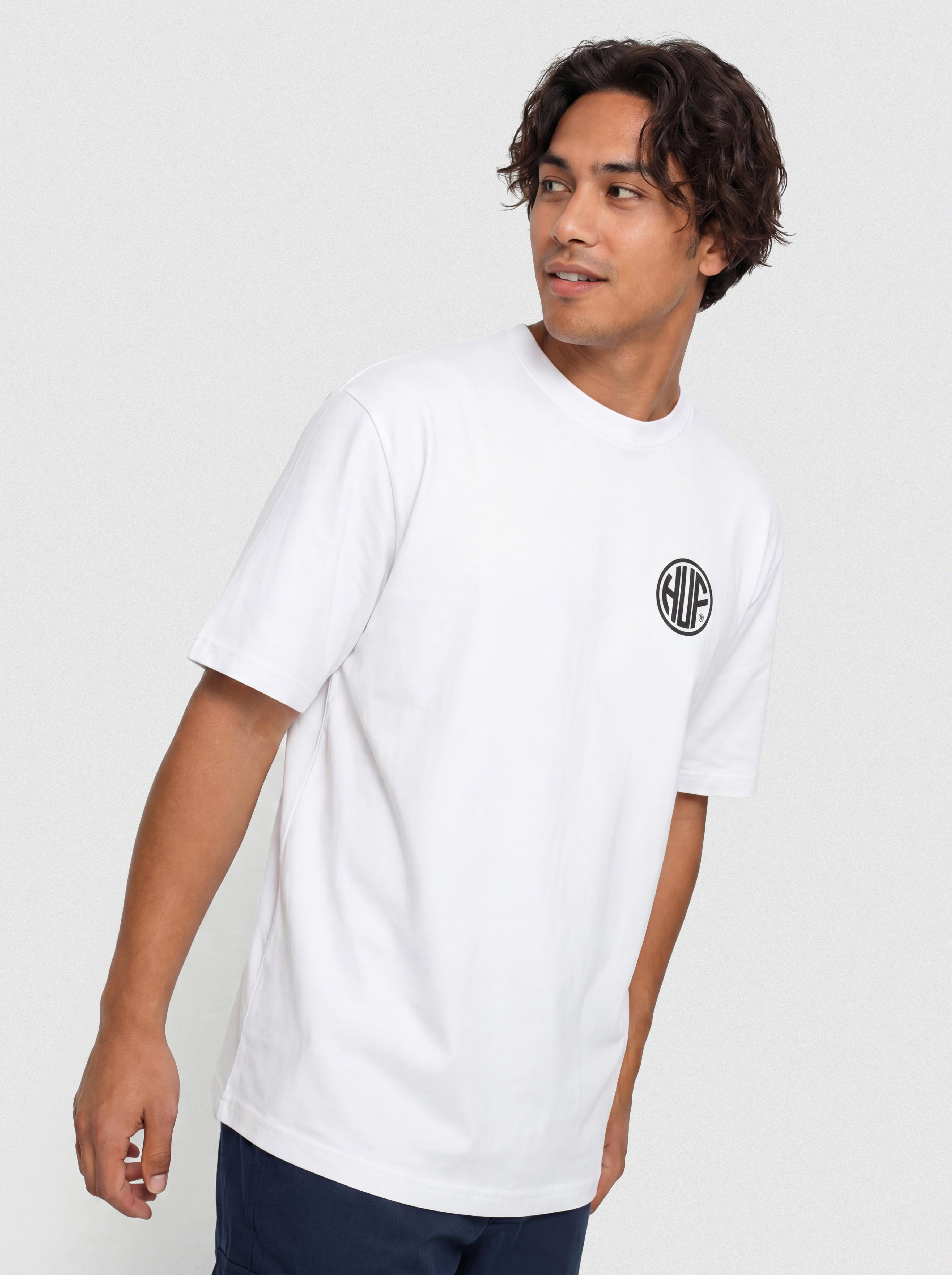 T-shirt HUF Regional (white/black)