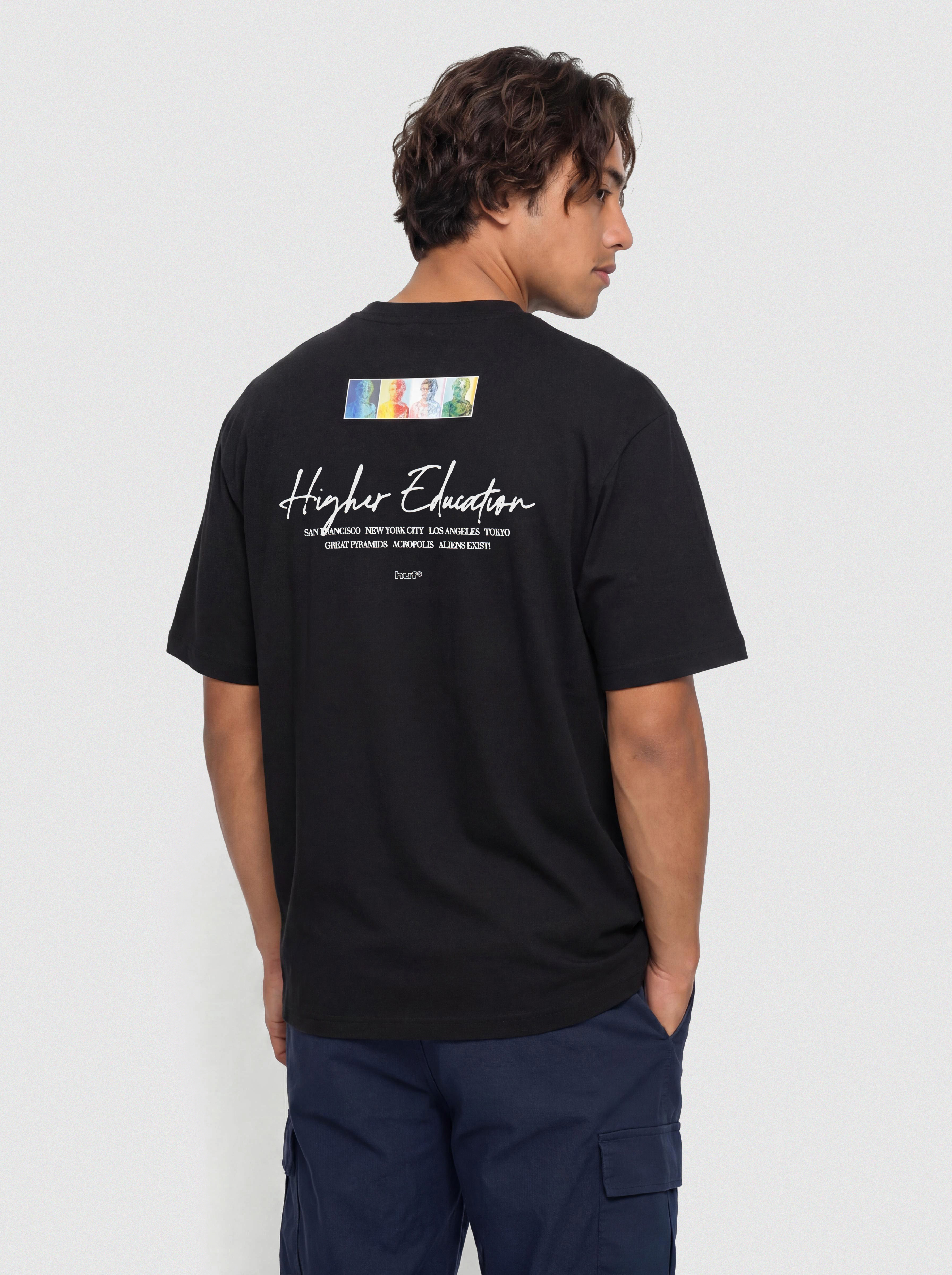 T-shirt HUF Higher Education (black)