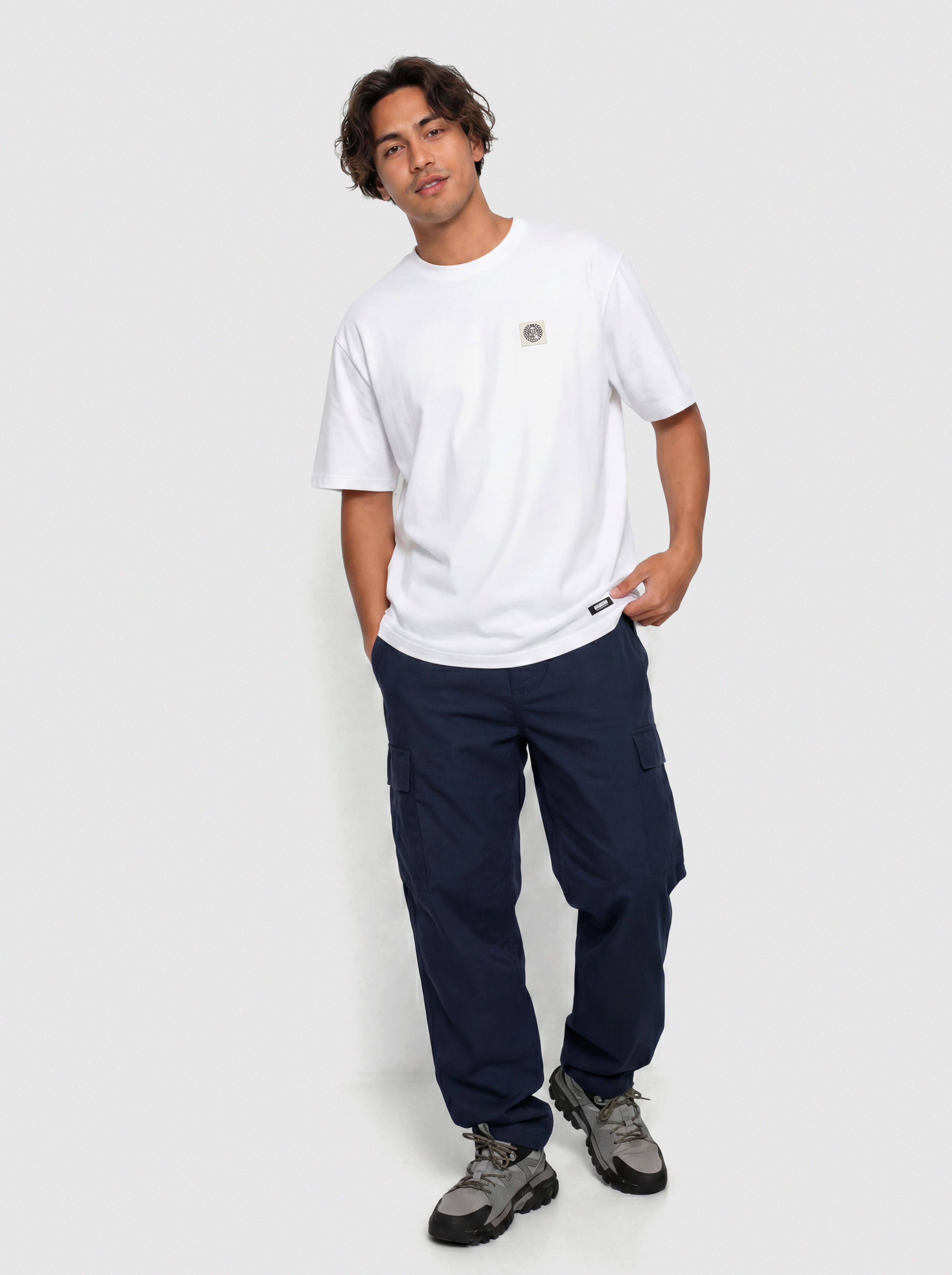 T-shirt MassDnm Patch (white)