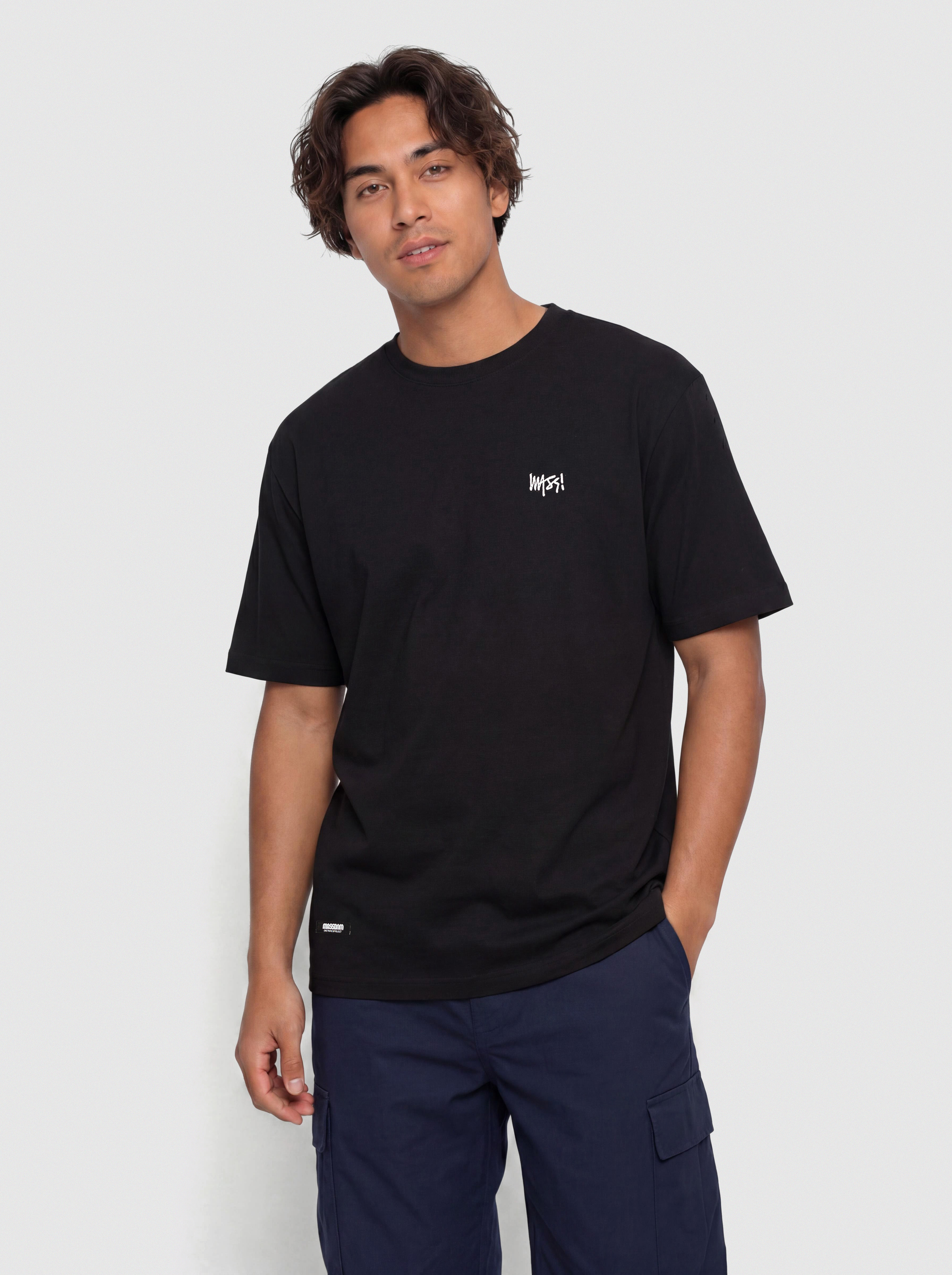 T-shirt MassDnm Signature Patch (black)