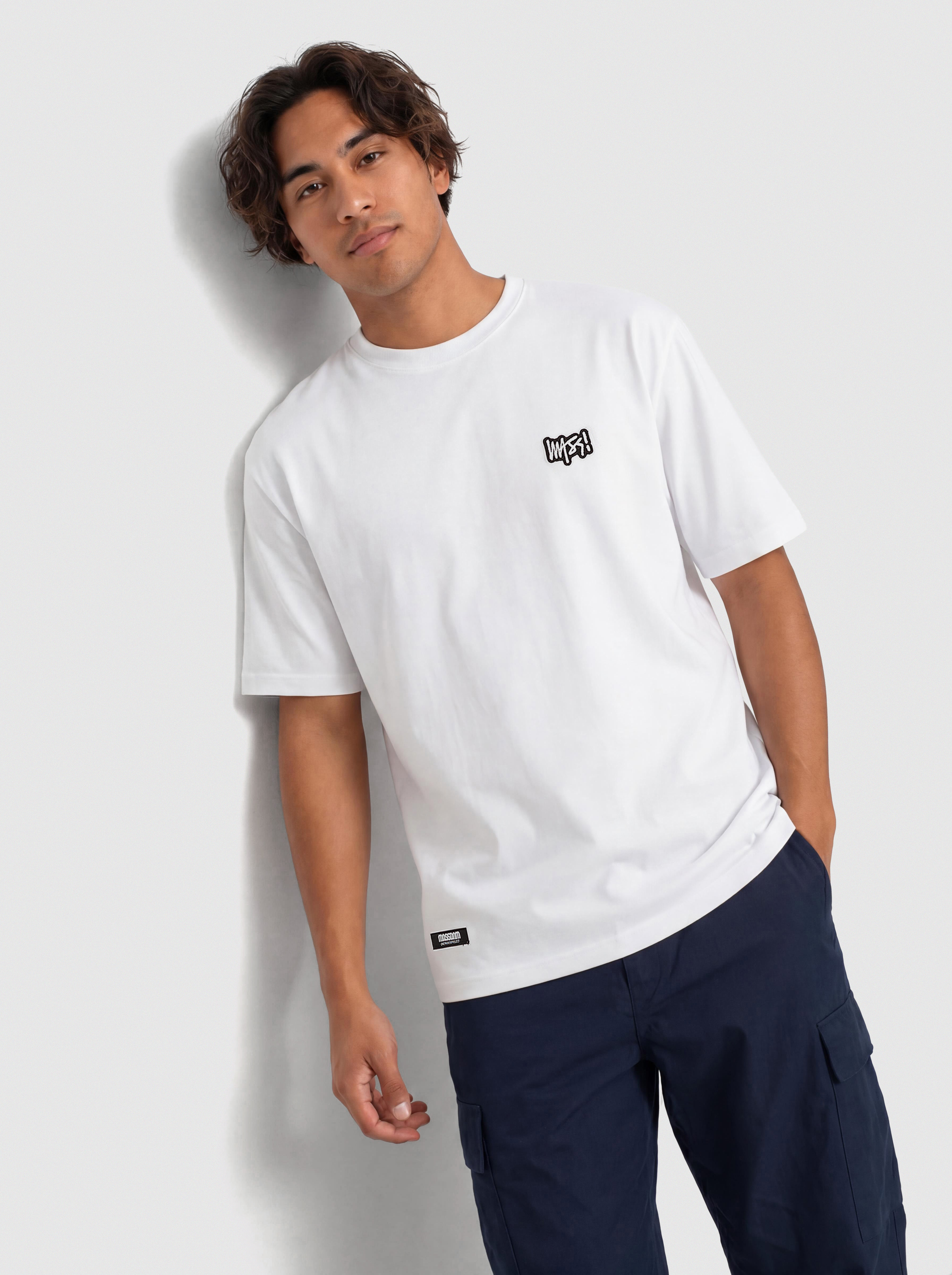 T-shirt MassDnm Signature Patch (white)