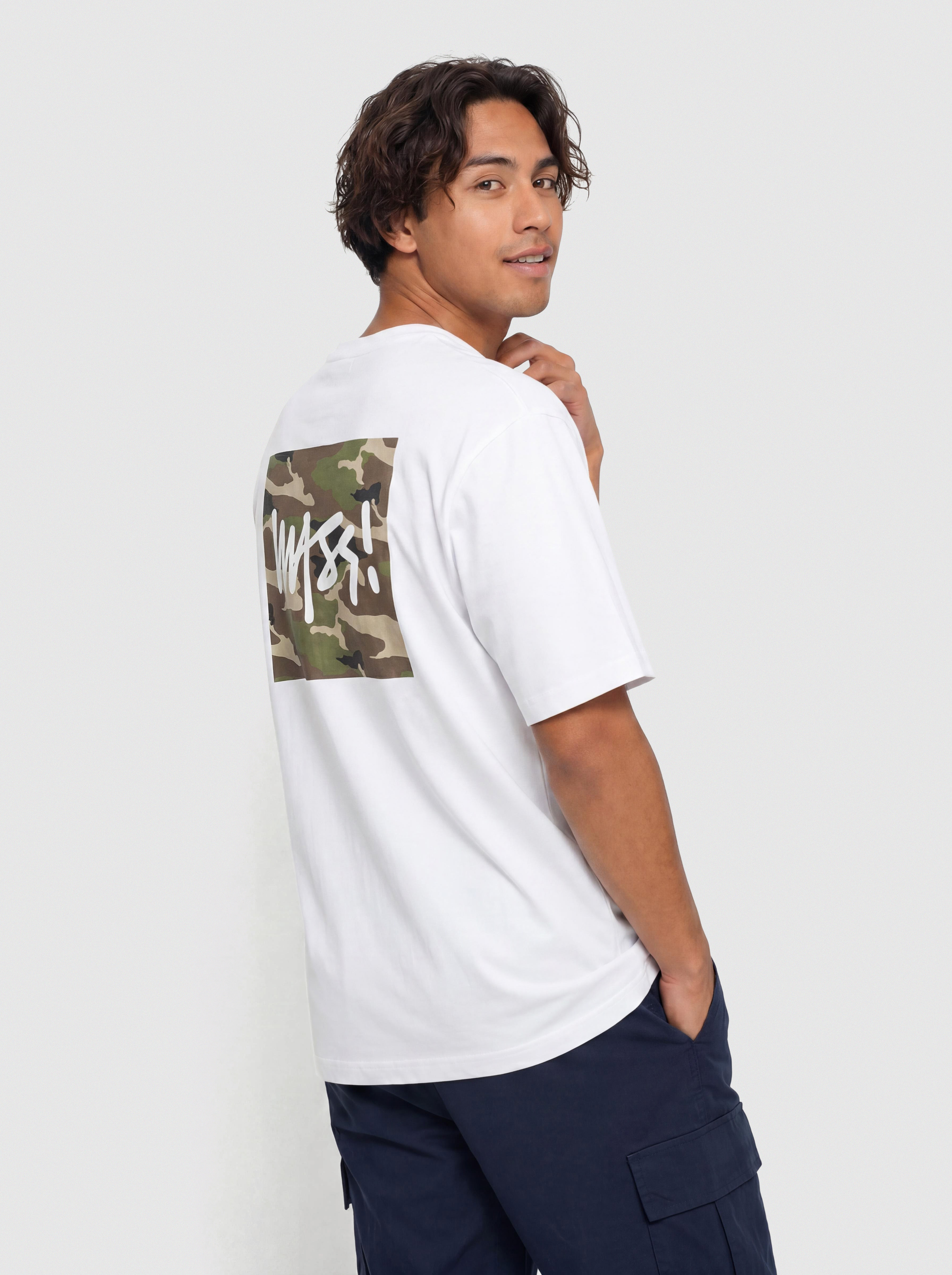 T-shirt MassDnm Camo Sign