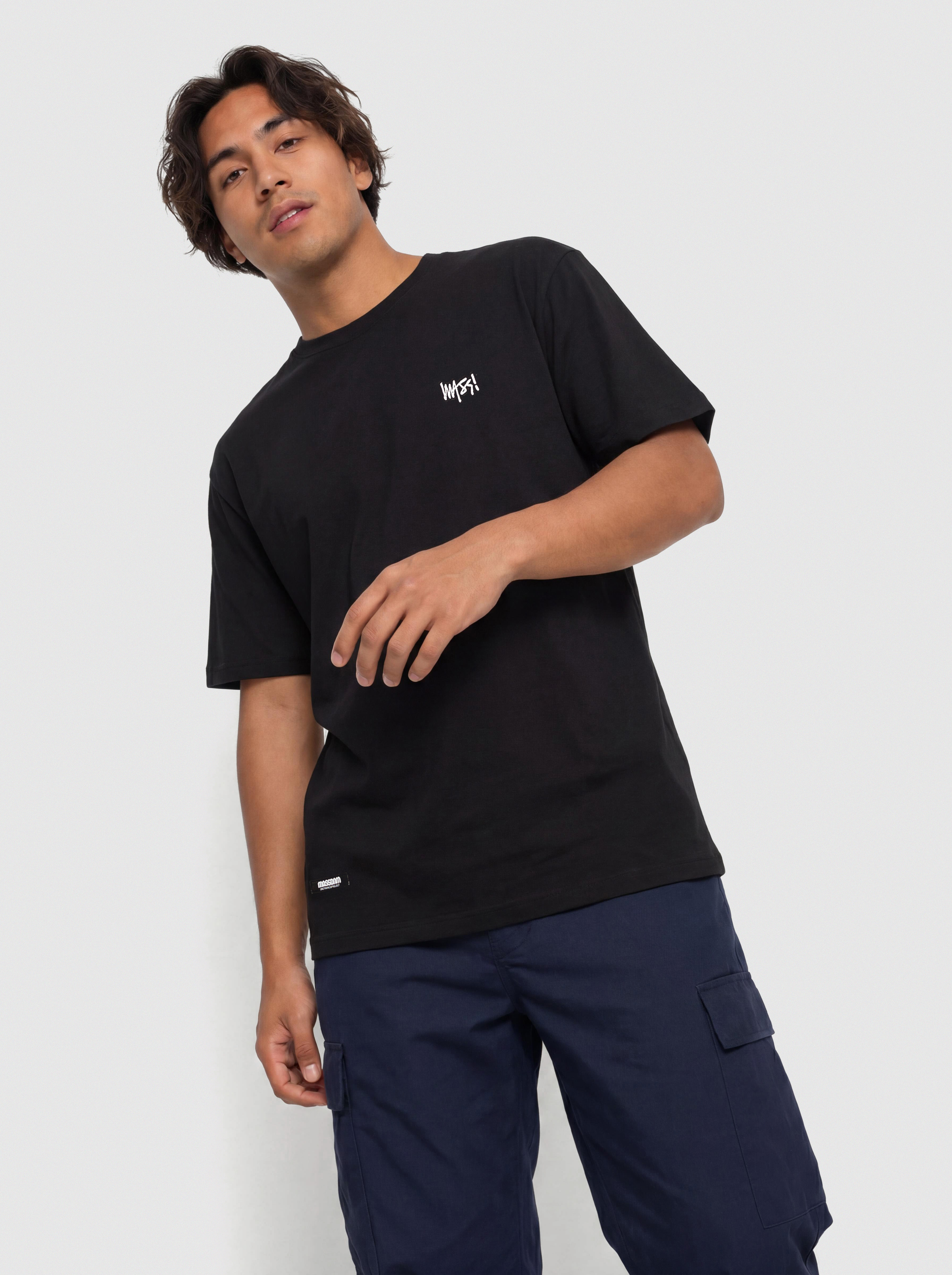 T-shirt MassDnm Signature Patch (black)