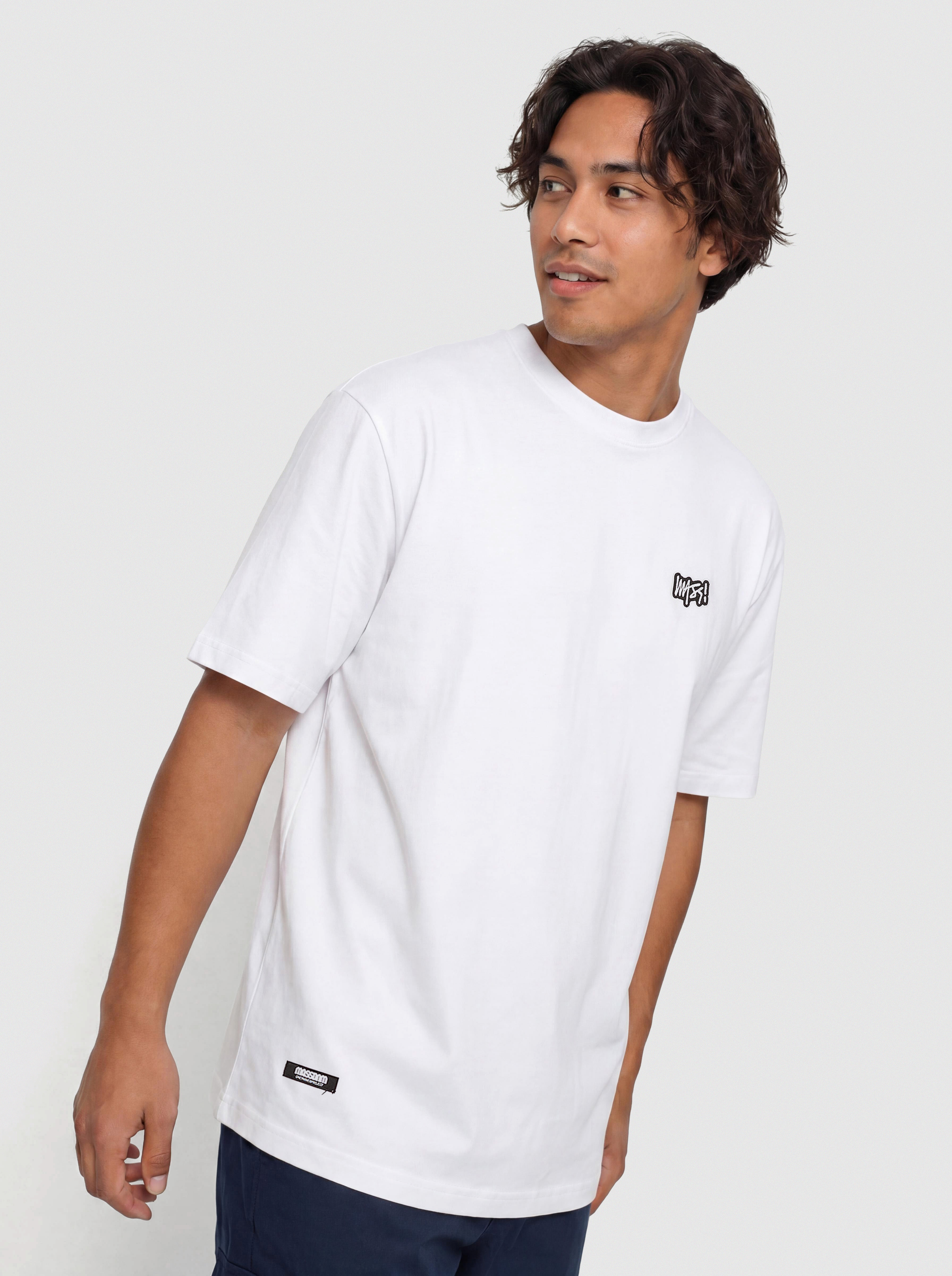 T-shirt MassDnm Signature Patch (white)