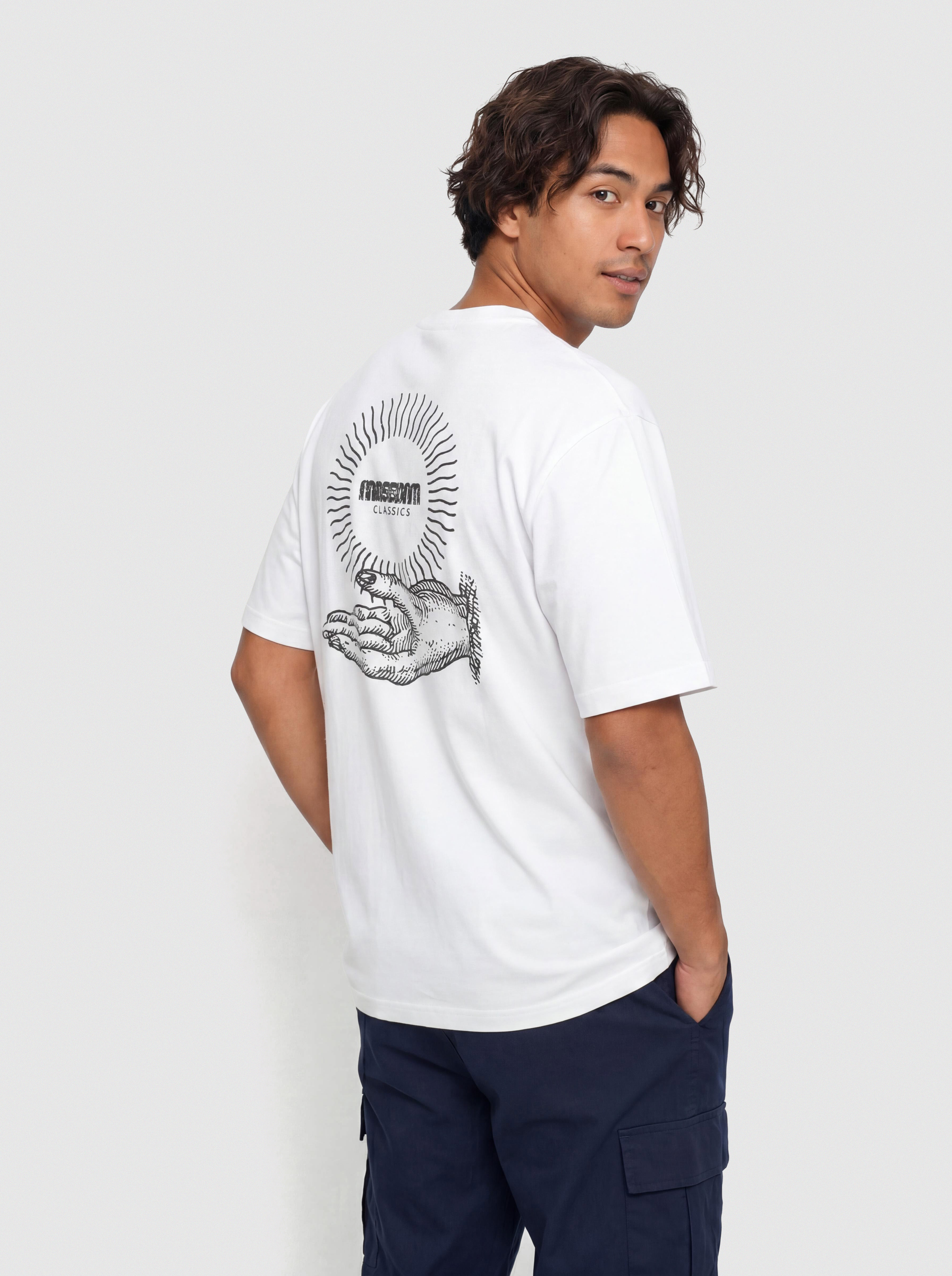 T-shirt MassDnm Hand Of God (white)