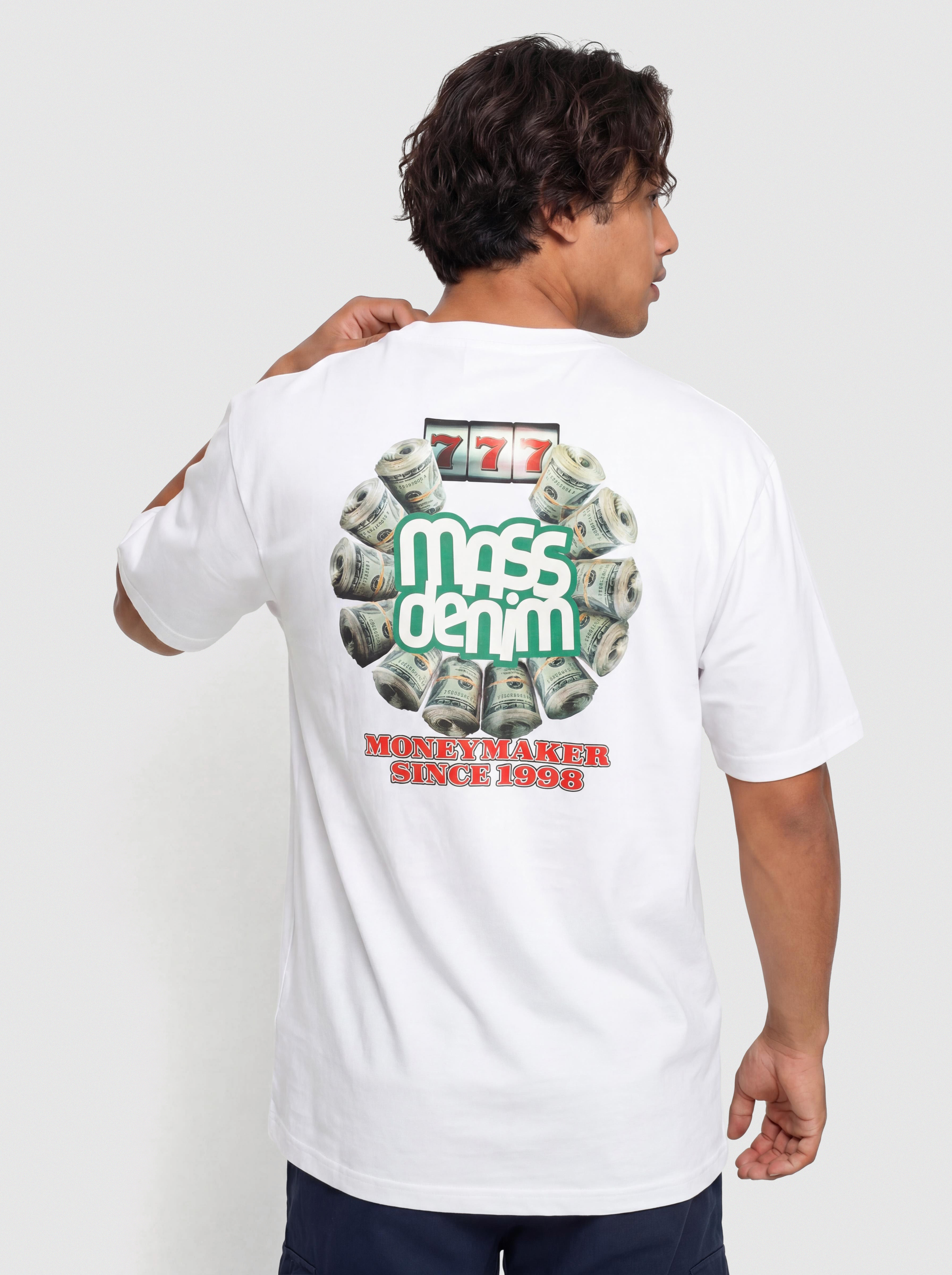 T-shirt MassDnm Casino (white)