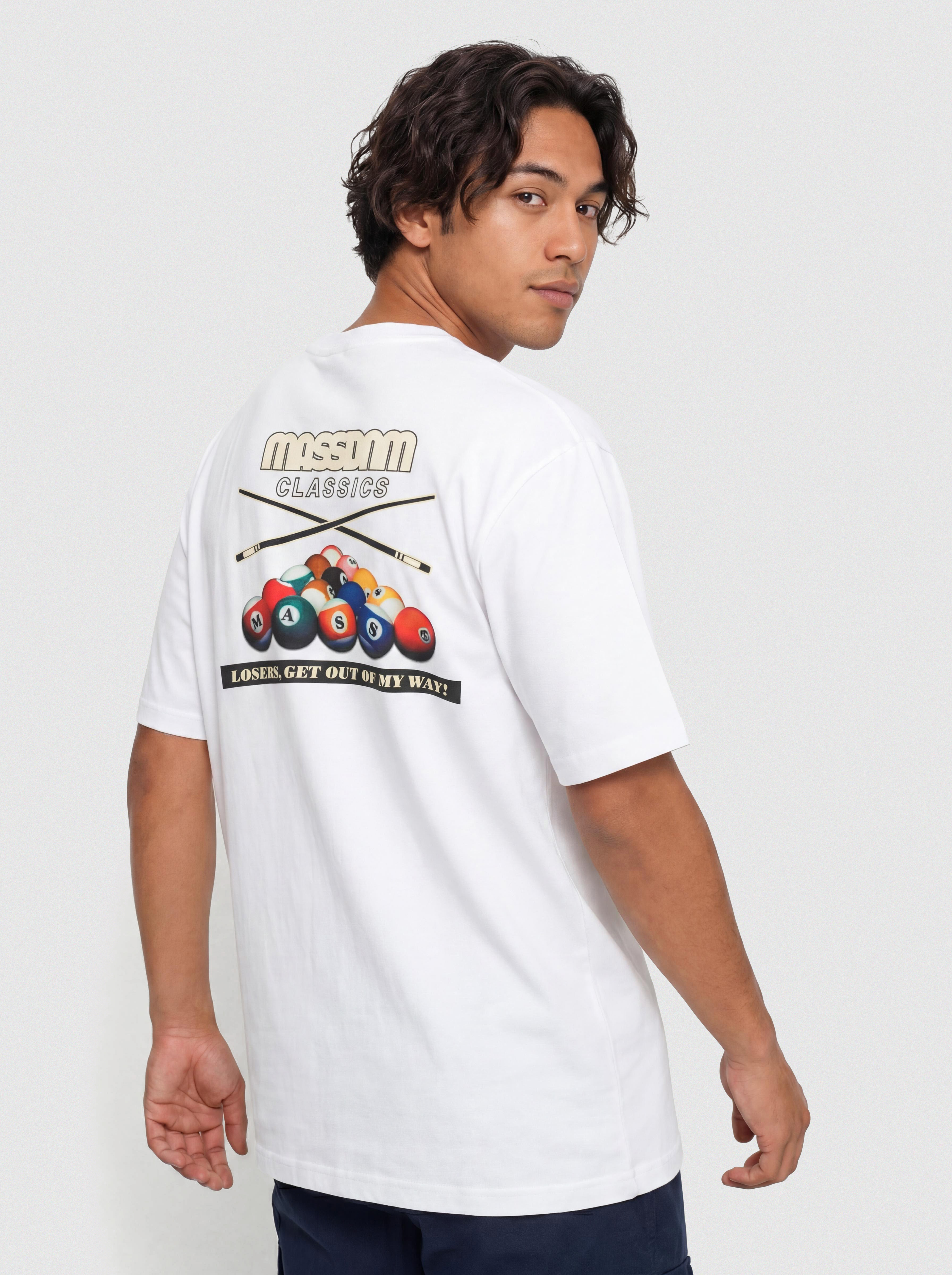 T-shirt MassDnm 98 Ball (white)