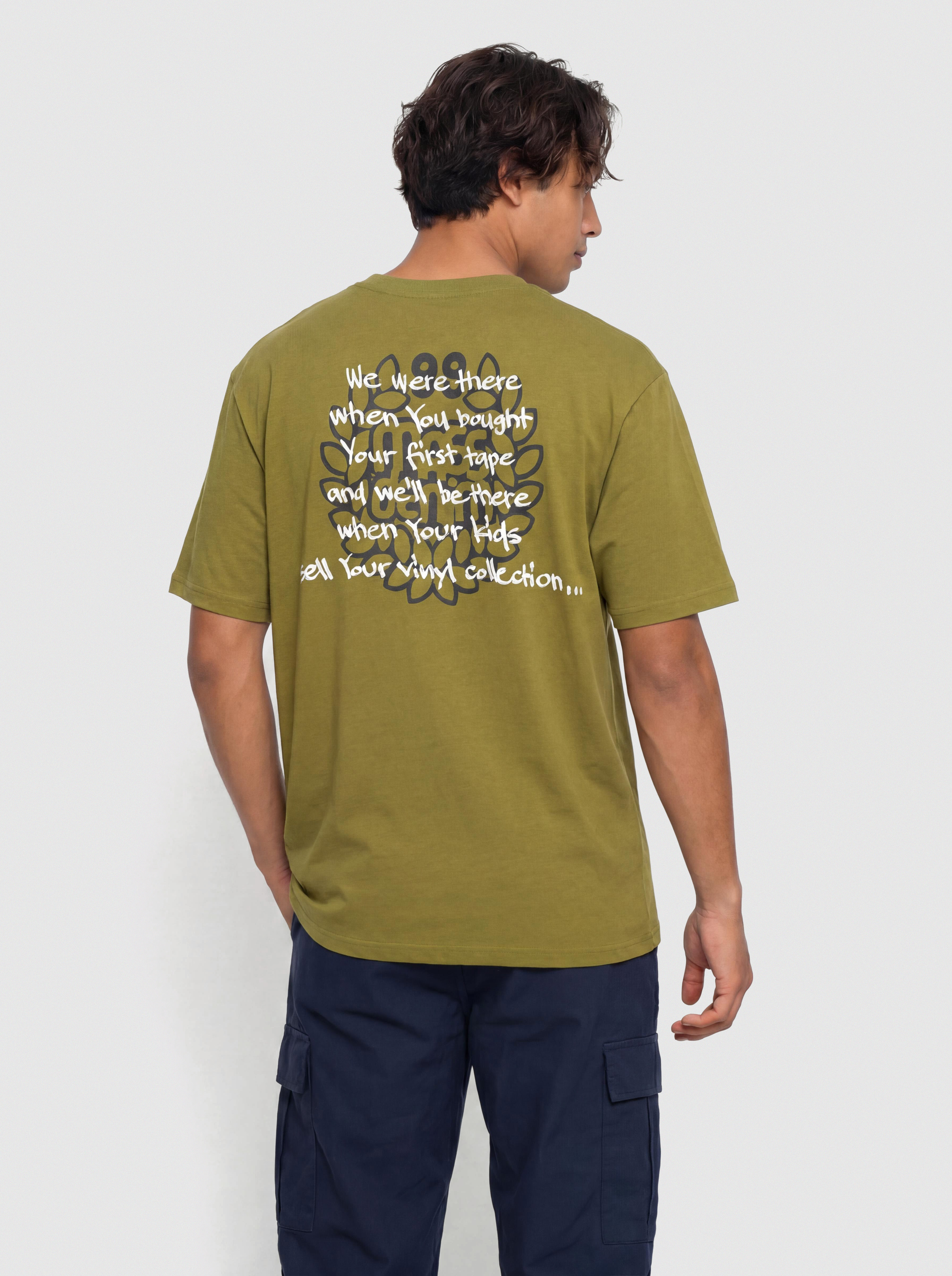 T-shirt MassDnm Motto (olive)