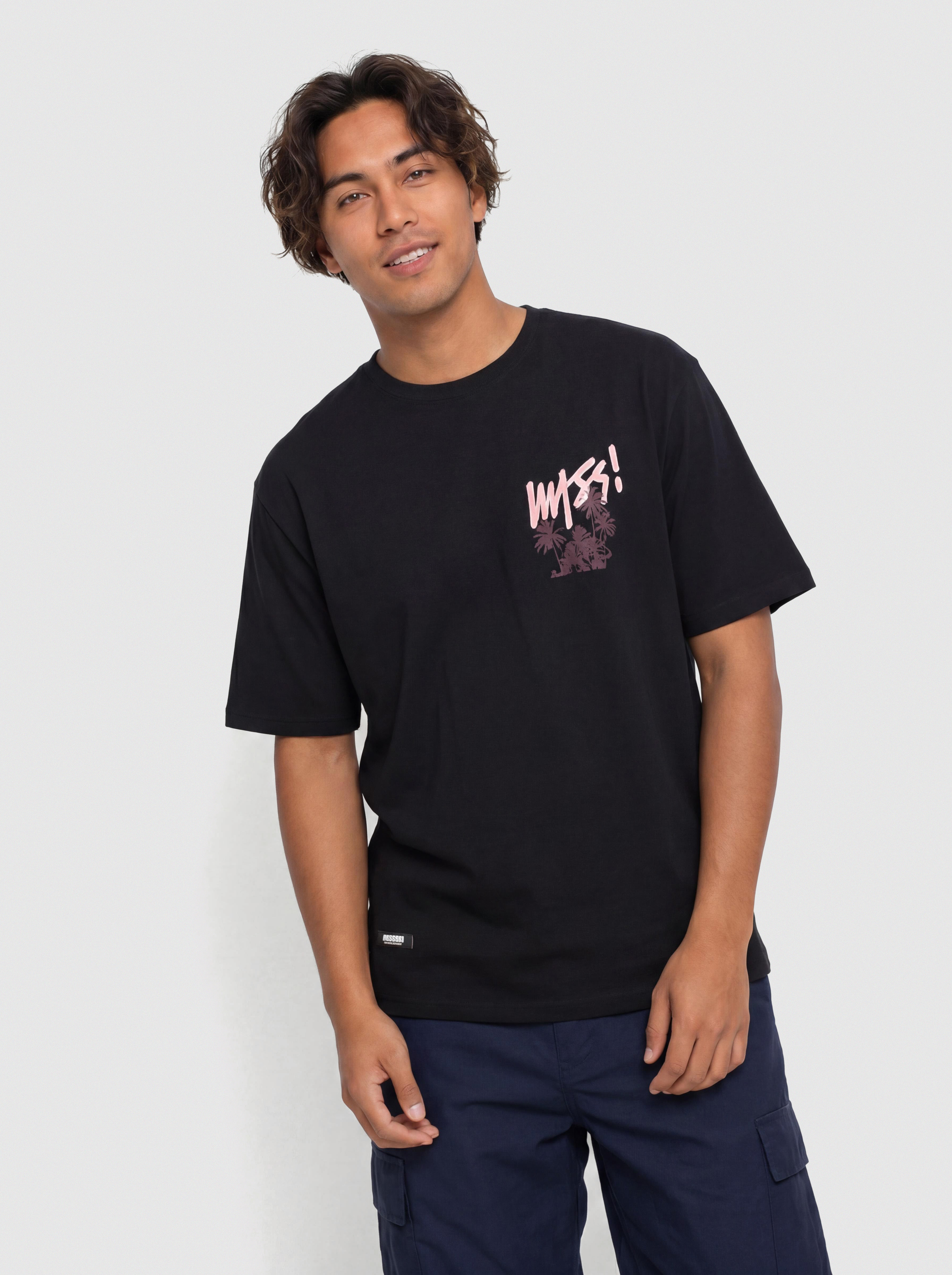 T-shirt MassDnm Sunset (black)