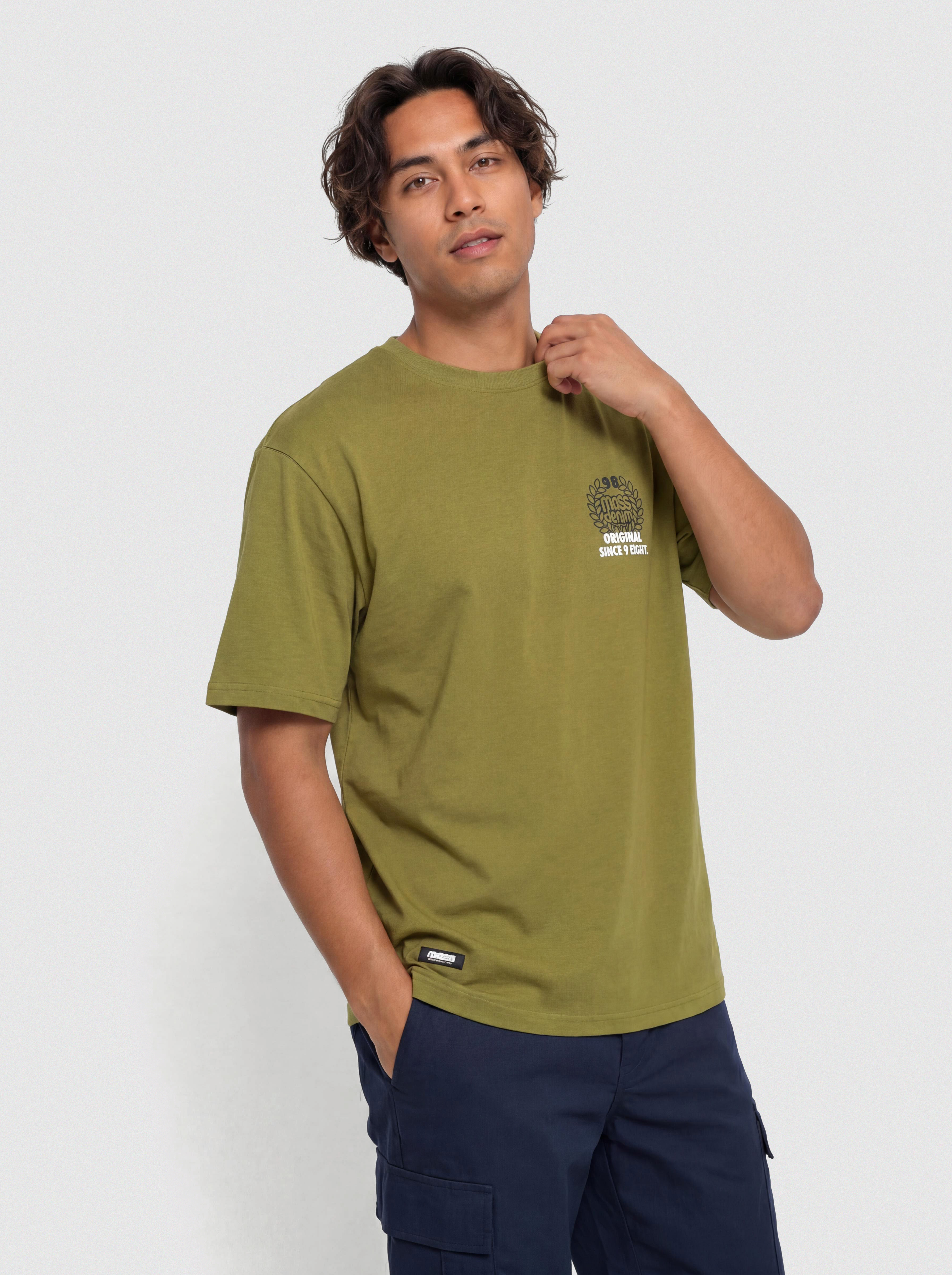 T-shirt MassDnm Motto (olive)