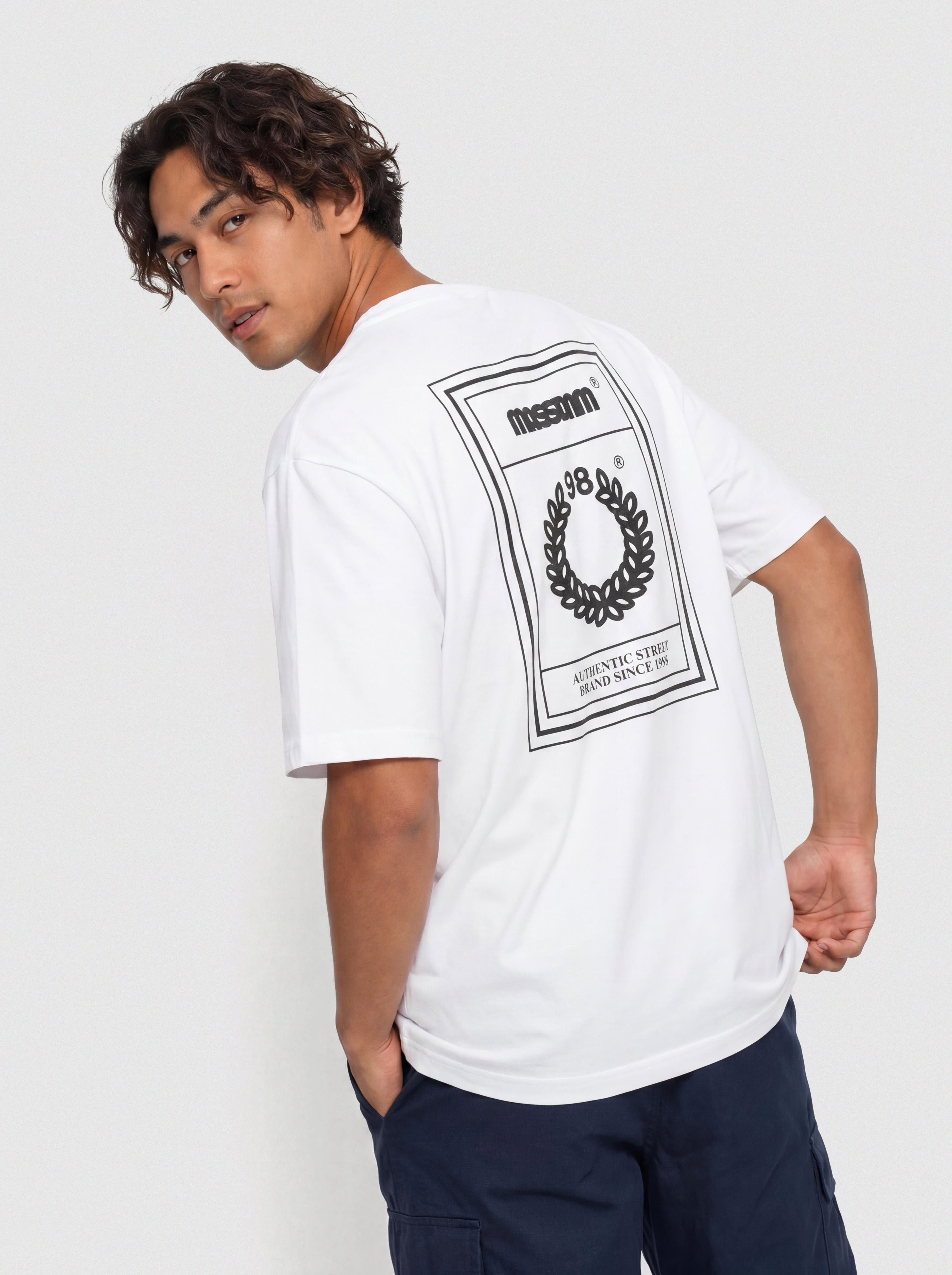 T-shirt MassDnm Protect (white)