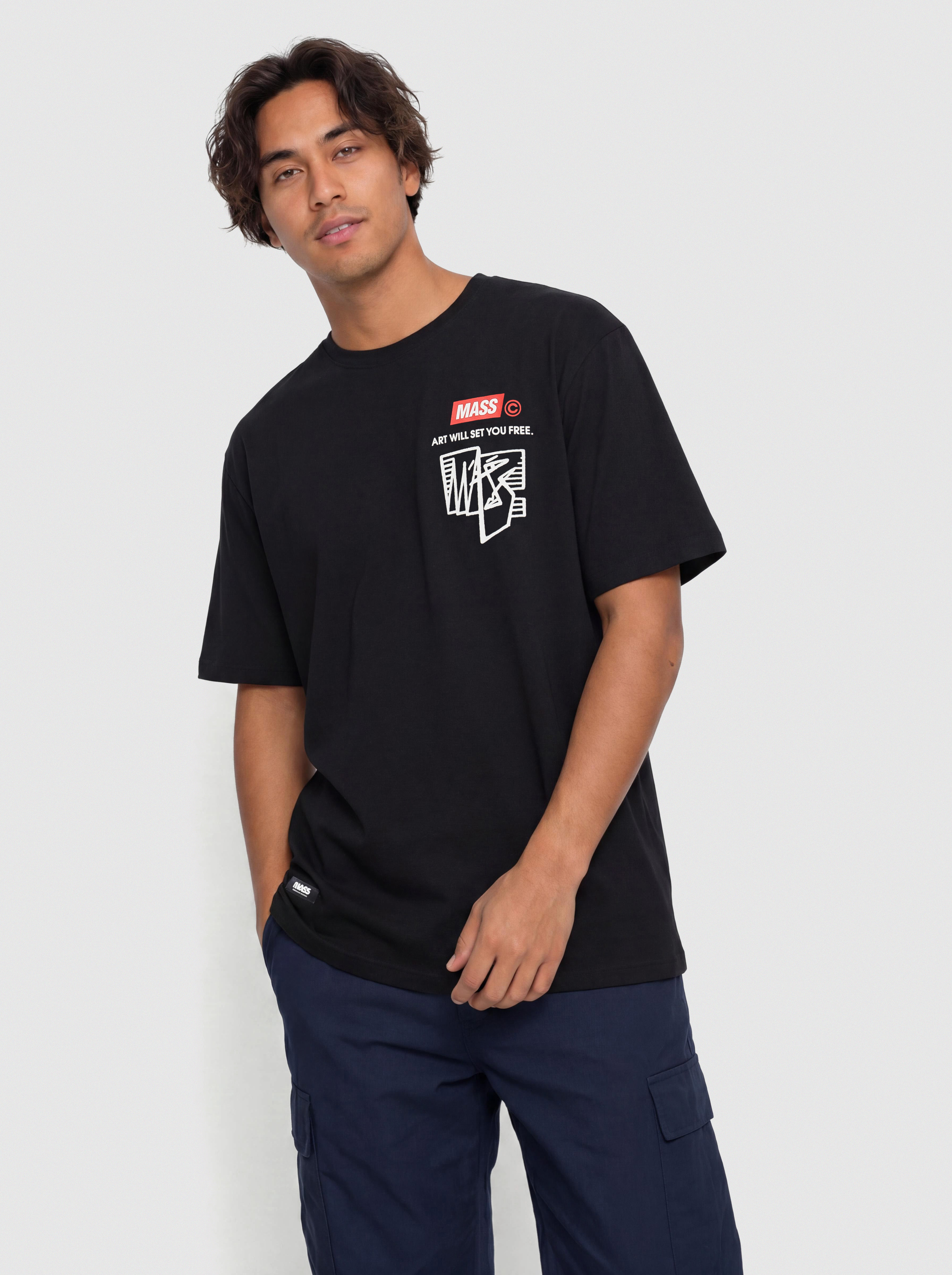T-shirt MassDnm Pablo (black)