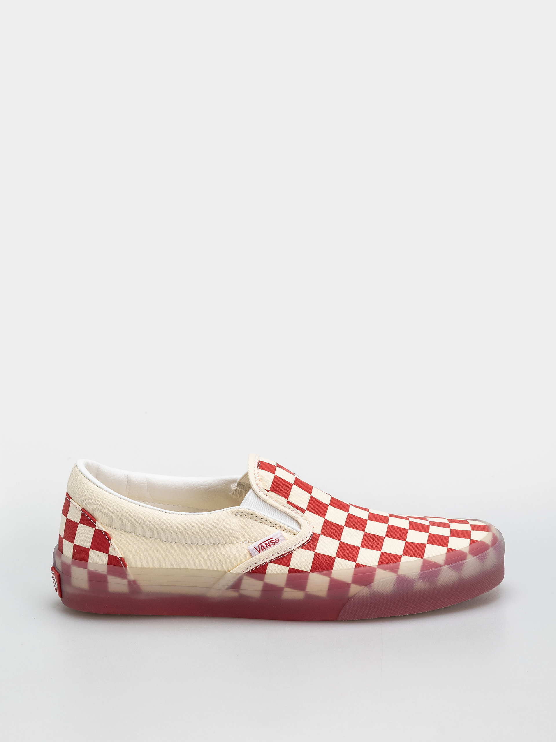 Buty Vans Classic Slip On (red/marshmallow)