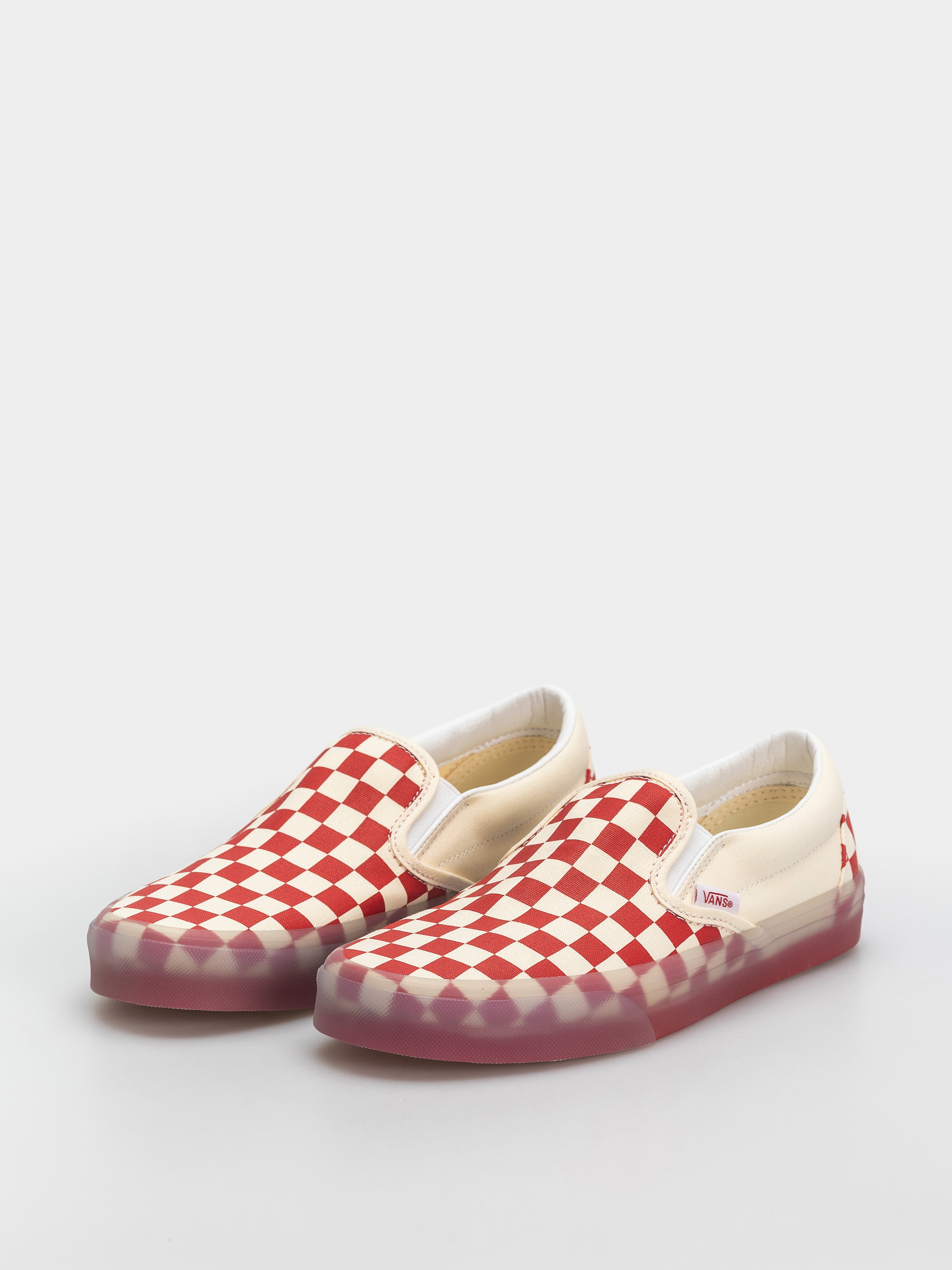 Buty Vans Classic Slip On (red/marshmallow)