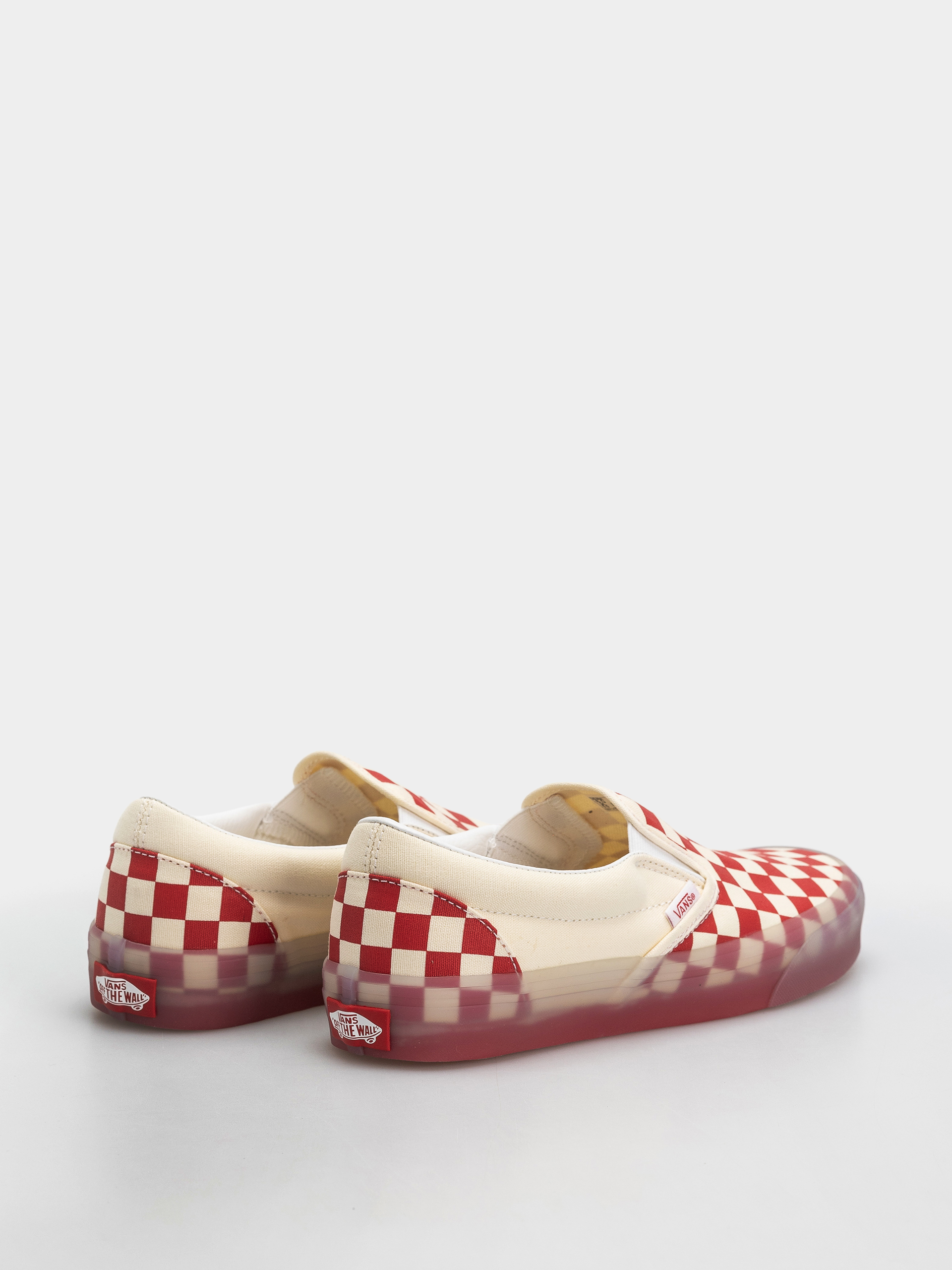Buty Vans Classic Slip On (red/marshmallow)