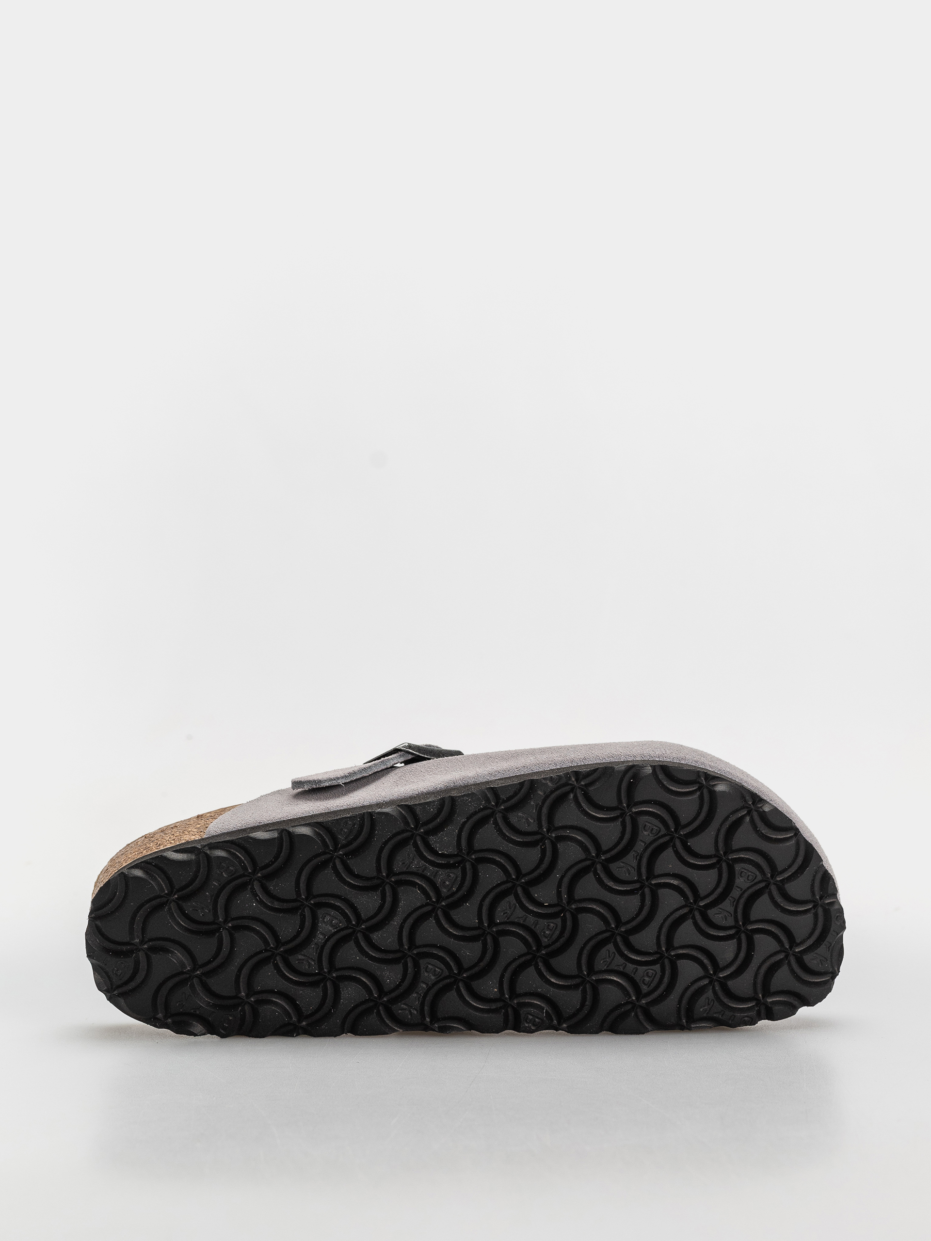 Klapki Birkenstock Boston Suede Leather Narrow (lavender sky)