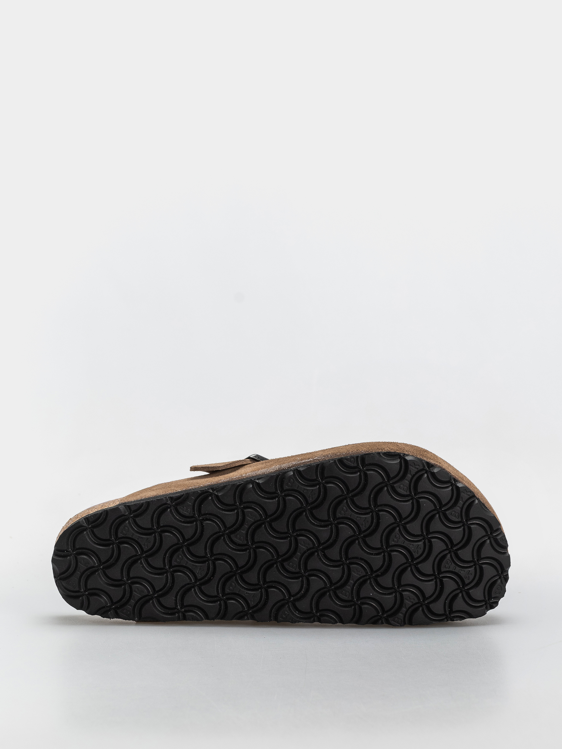 Klapki Birkenstock Boston Suede Leather Regular (dark tea)