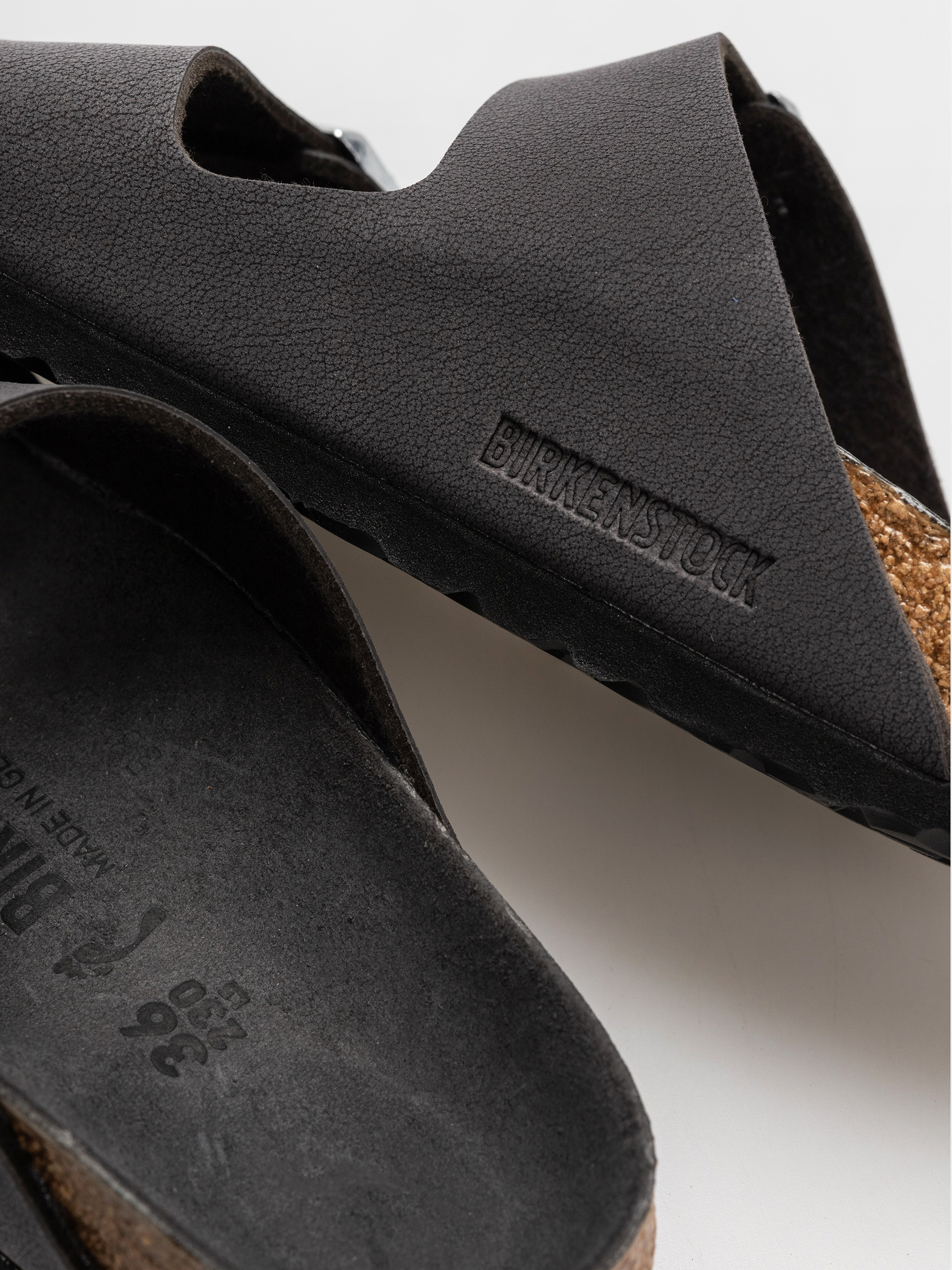 Klapki Birkenstock Arizona Birkibuc Narrow Wmn (velvet gray)