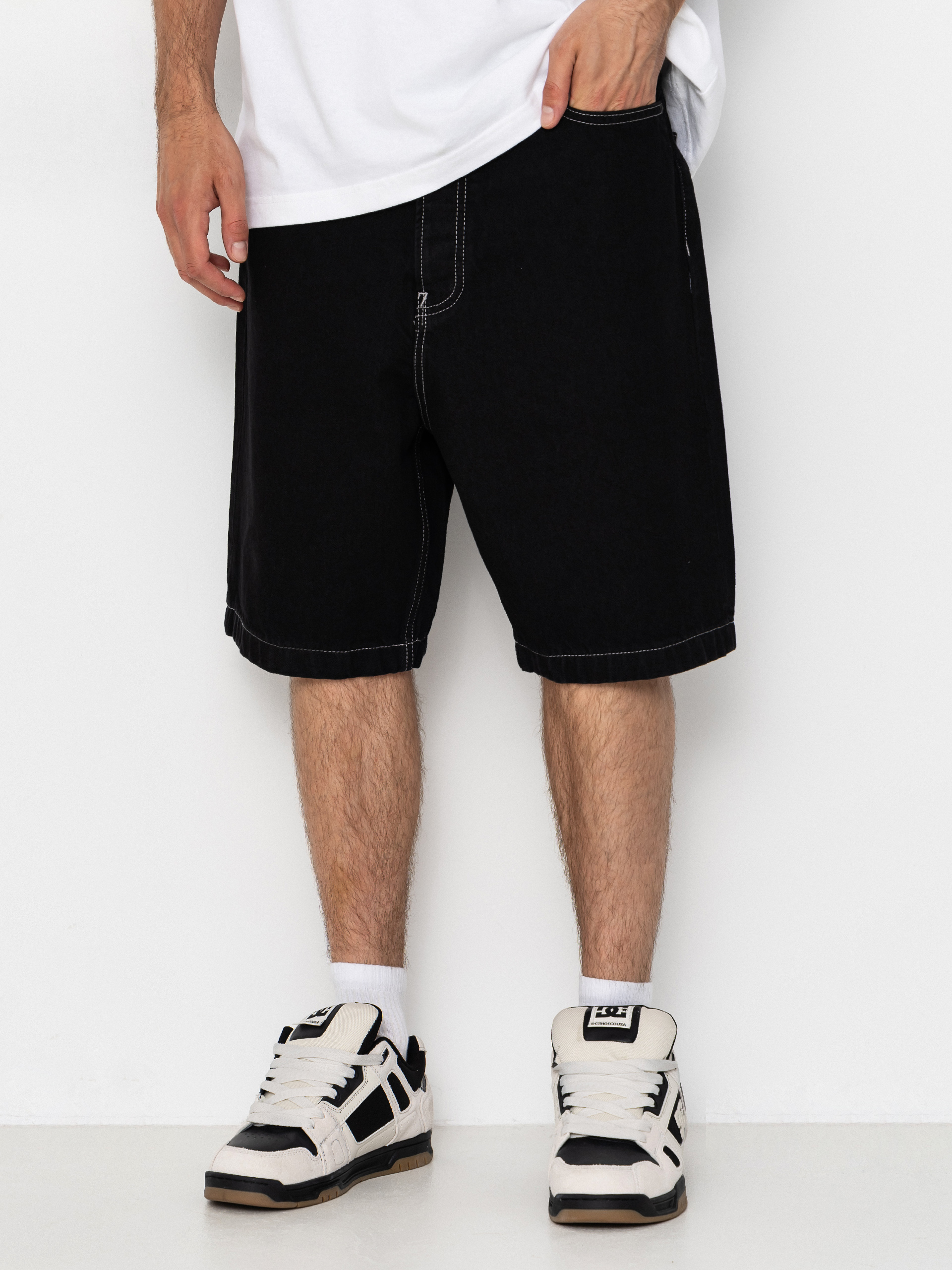 Szorty DC Baggy Denim (black tint)