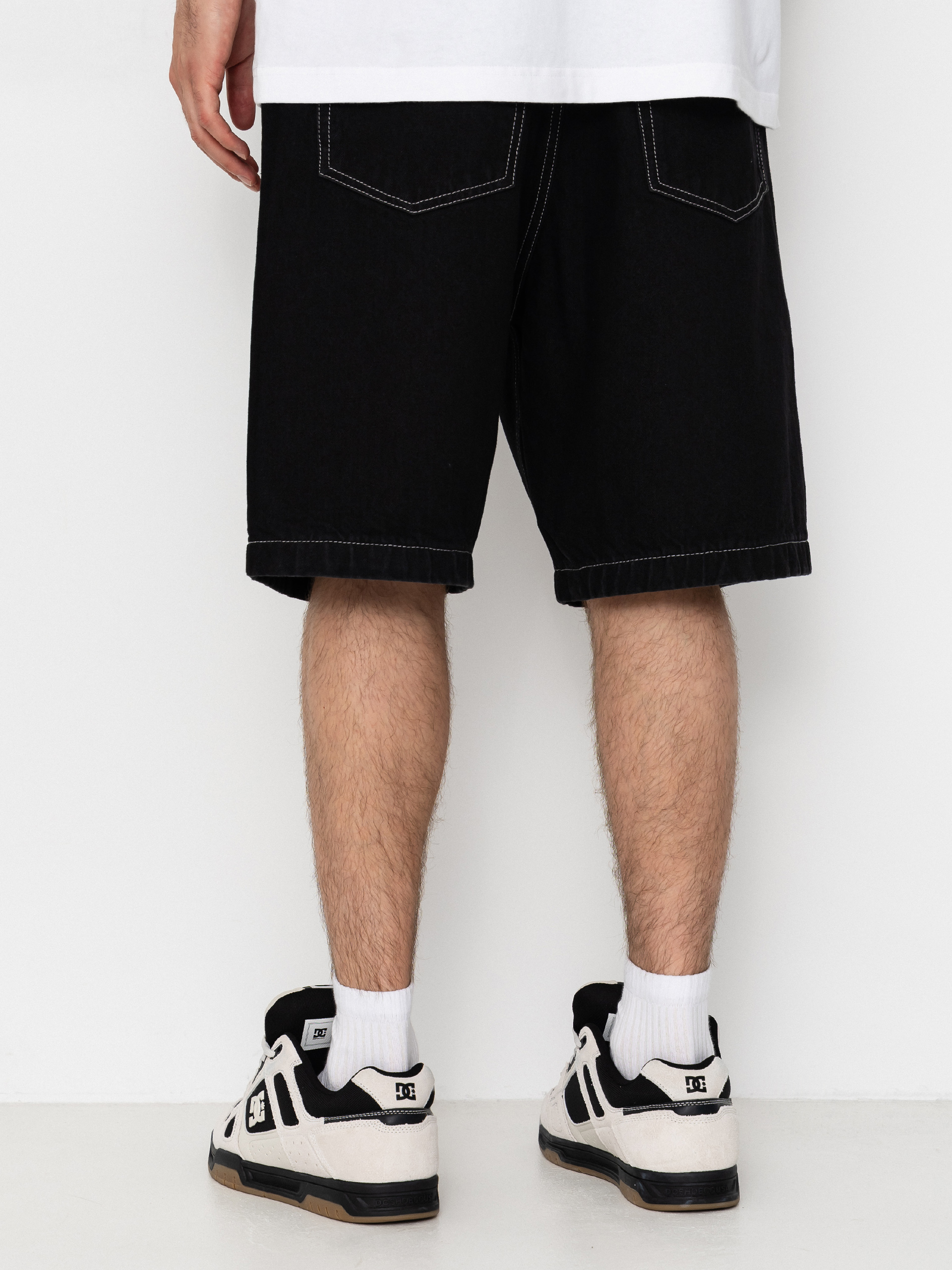 Szorty DC Baggy Denim (black tint)