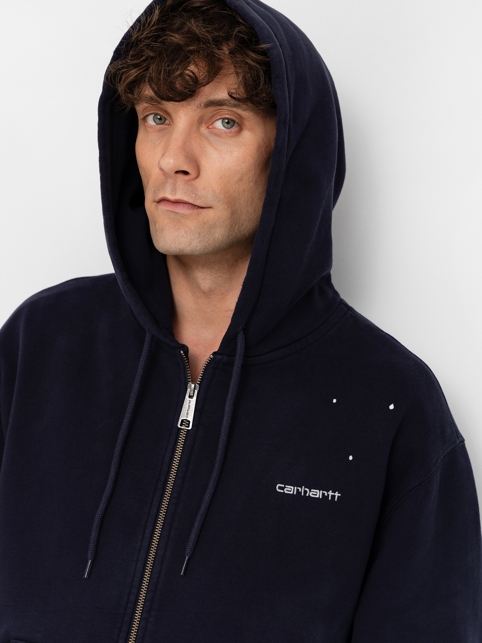 Bluza z kapturem Carhartt WIP Painter ZHD (dark navy)