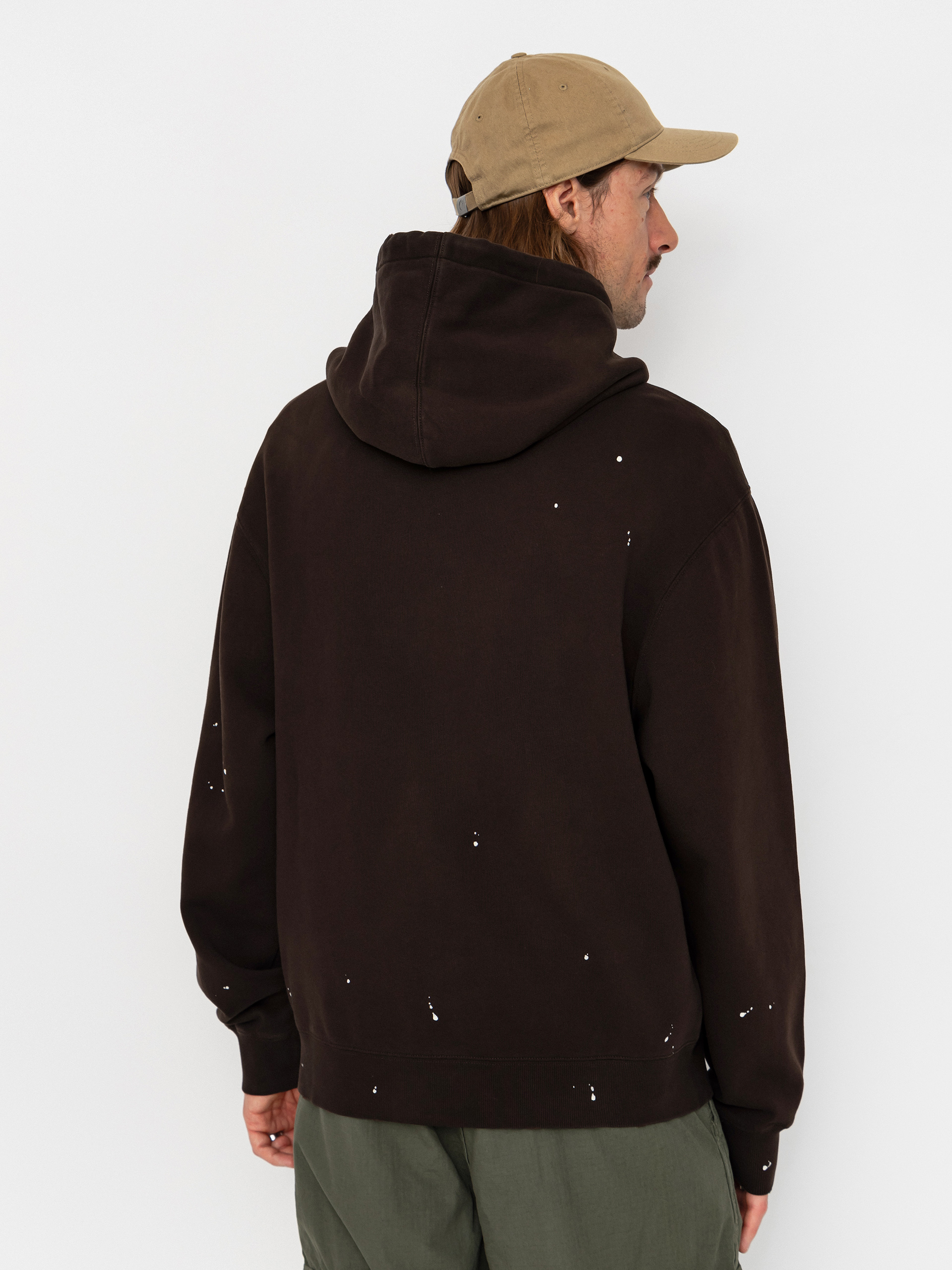 Bluza z kapturem Carhartt WIP Painter ZHD (tobacco)