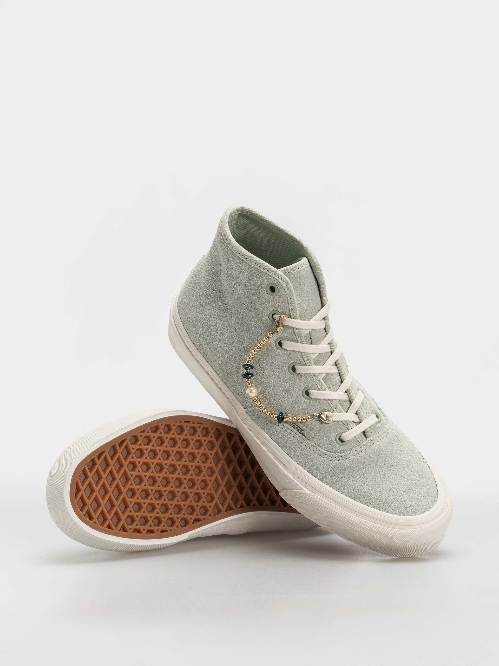 Buty Vans Authentic Hi 2.0 (dusty mint/gold)