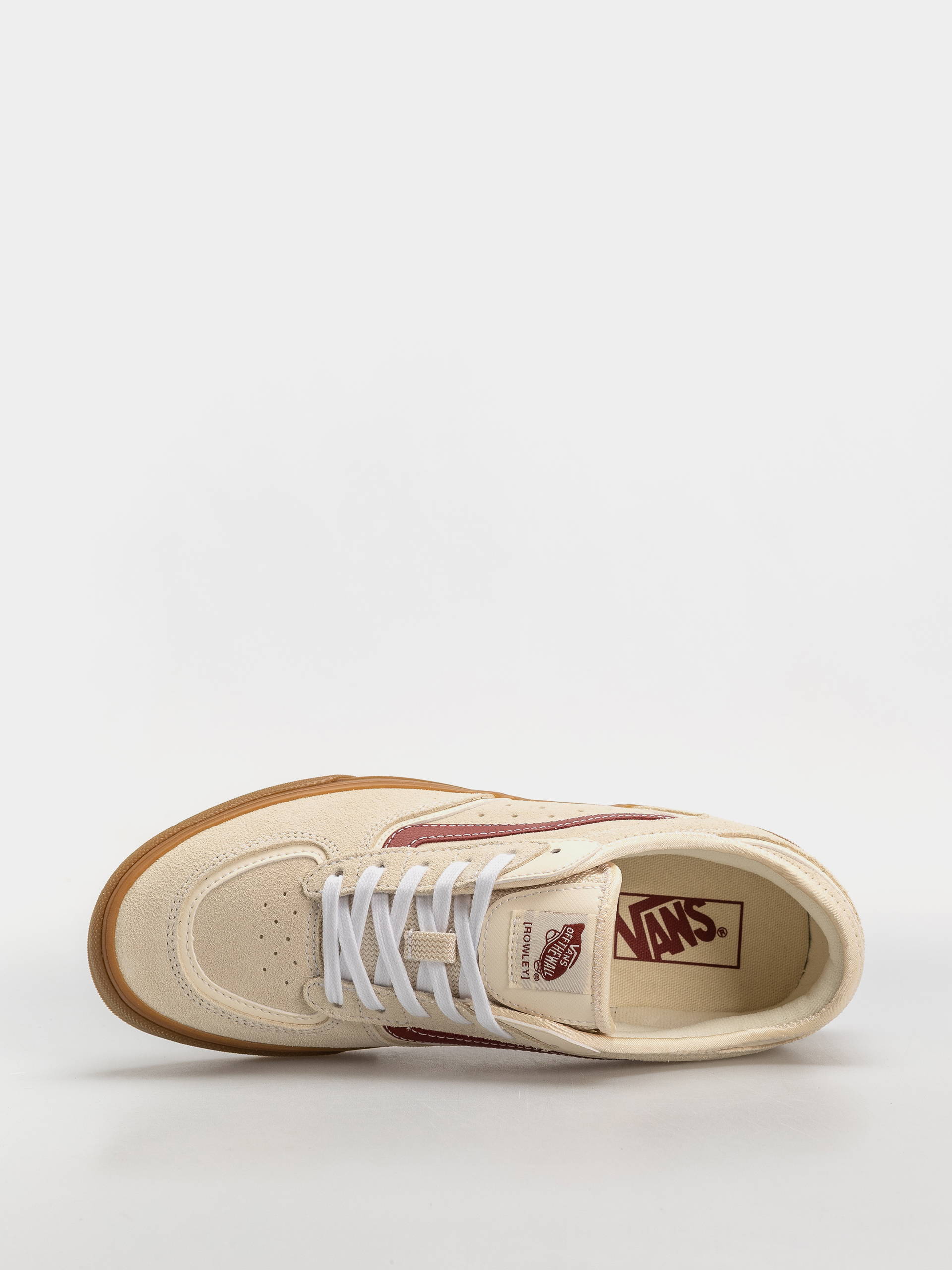 Buty Vans Rowley Classic (cream/burgundy)