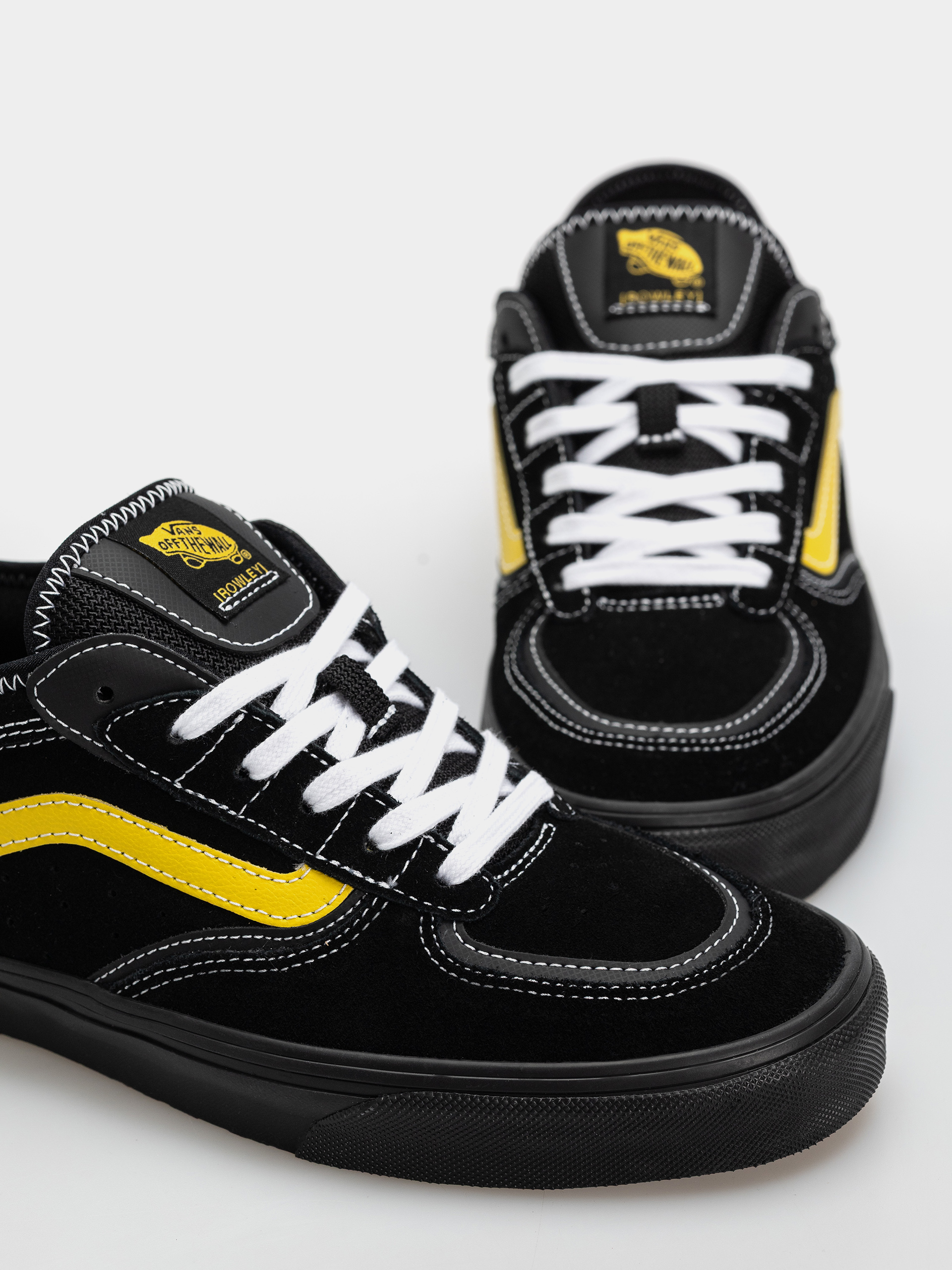 Buty Vans Rowley Classic (black/yellow)