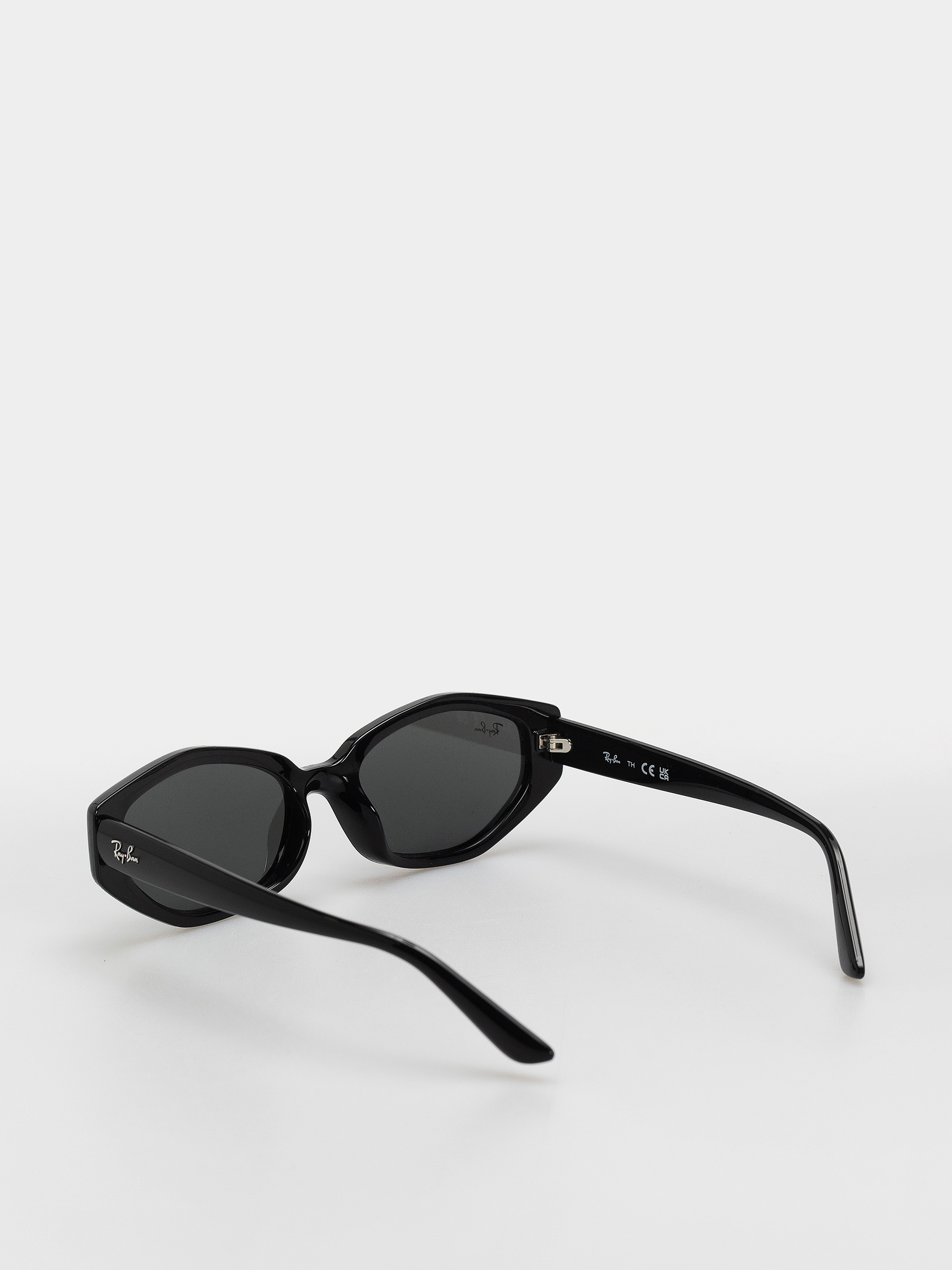 Okulary przeciwsłoneczne Ray-Ban Rb4473D (polerowany czarny/ciemnoszary)