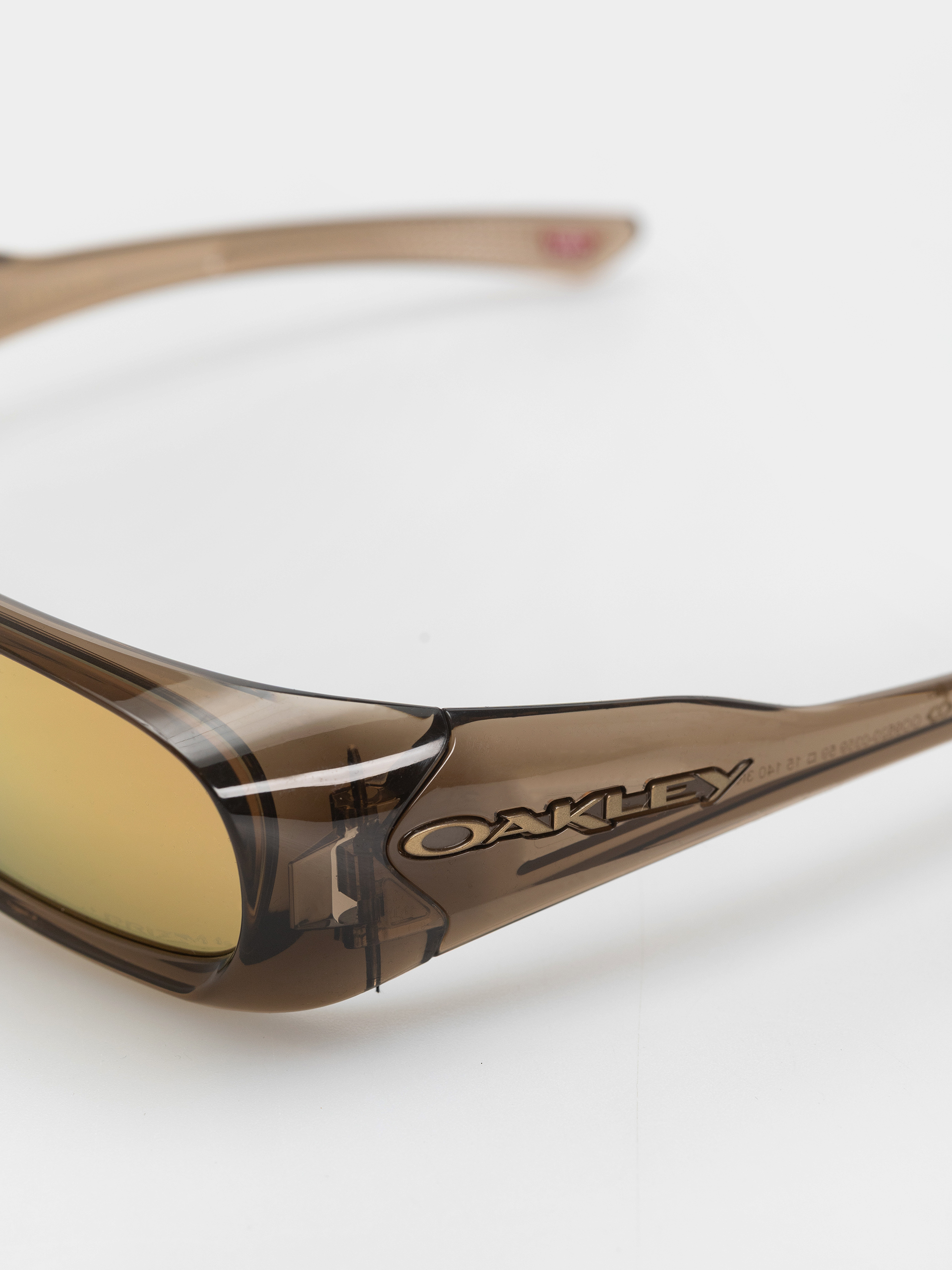 Okulary przeciwsłoneczne Oakley Permian (prizm rose gold lenses/brown smoke frame)