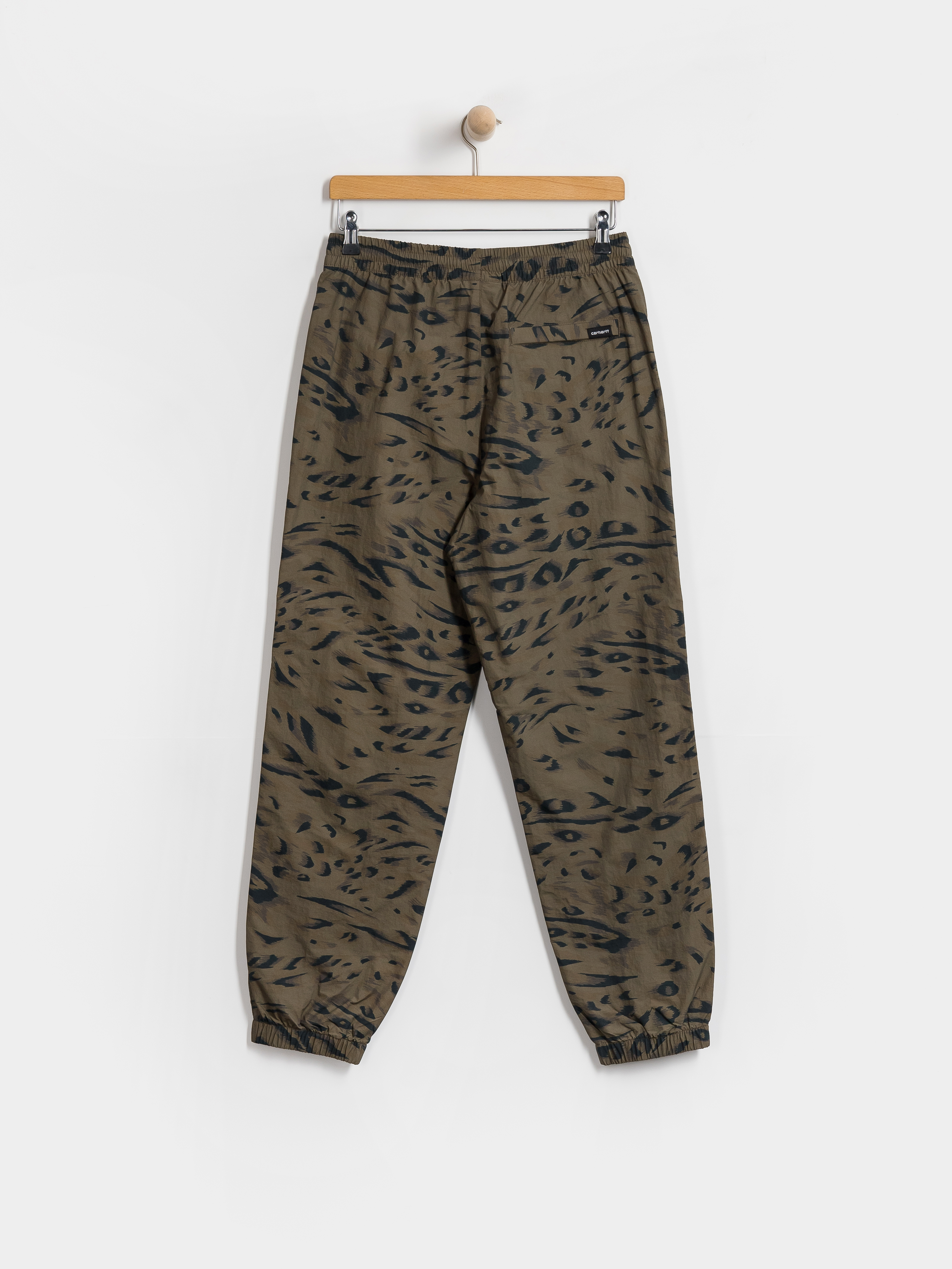 Spodnie Carhartt WIP Travon Wmn (duck feather print cypress/black)