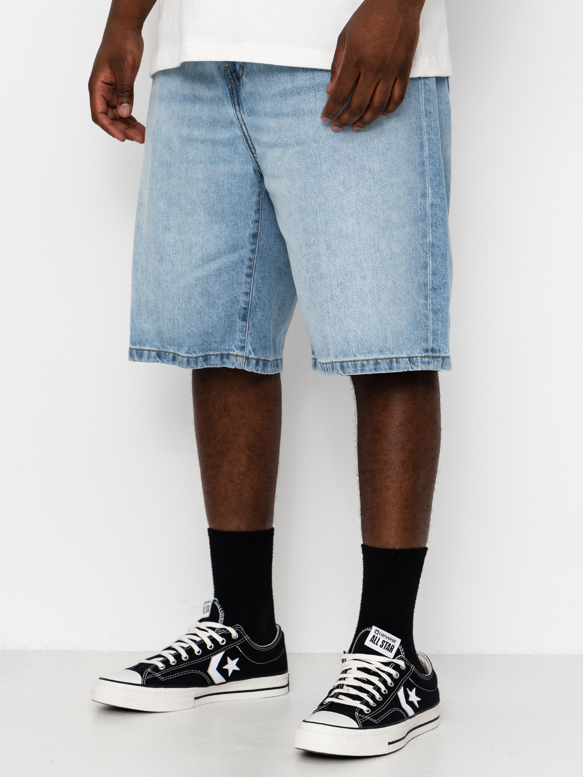 Szorty Carhartt WIP Landon (blue heavy worn bleached)