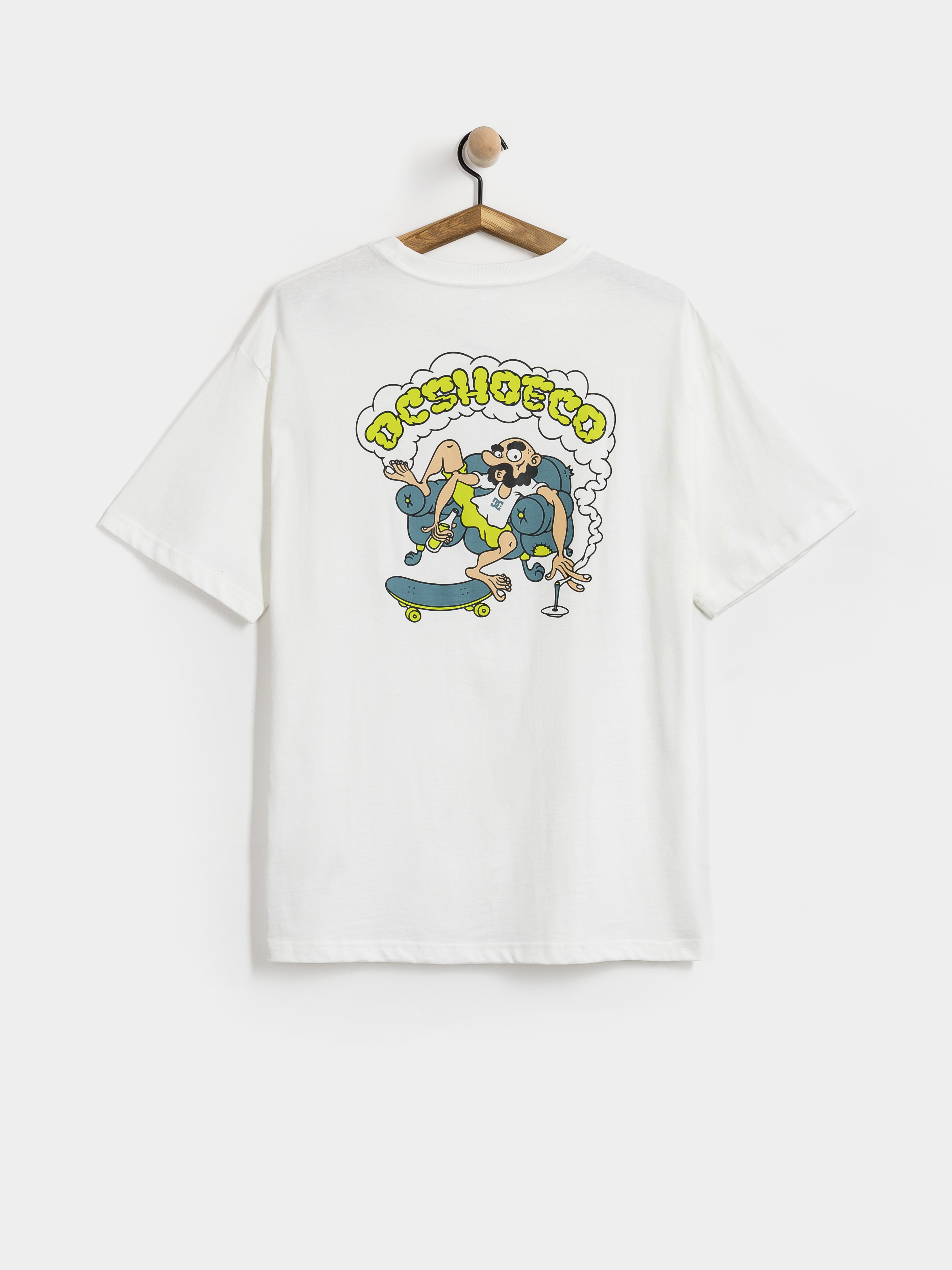 T-shirt DC Couch Chilling (white)