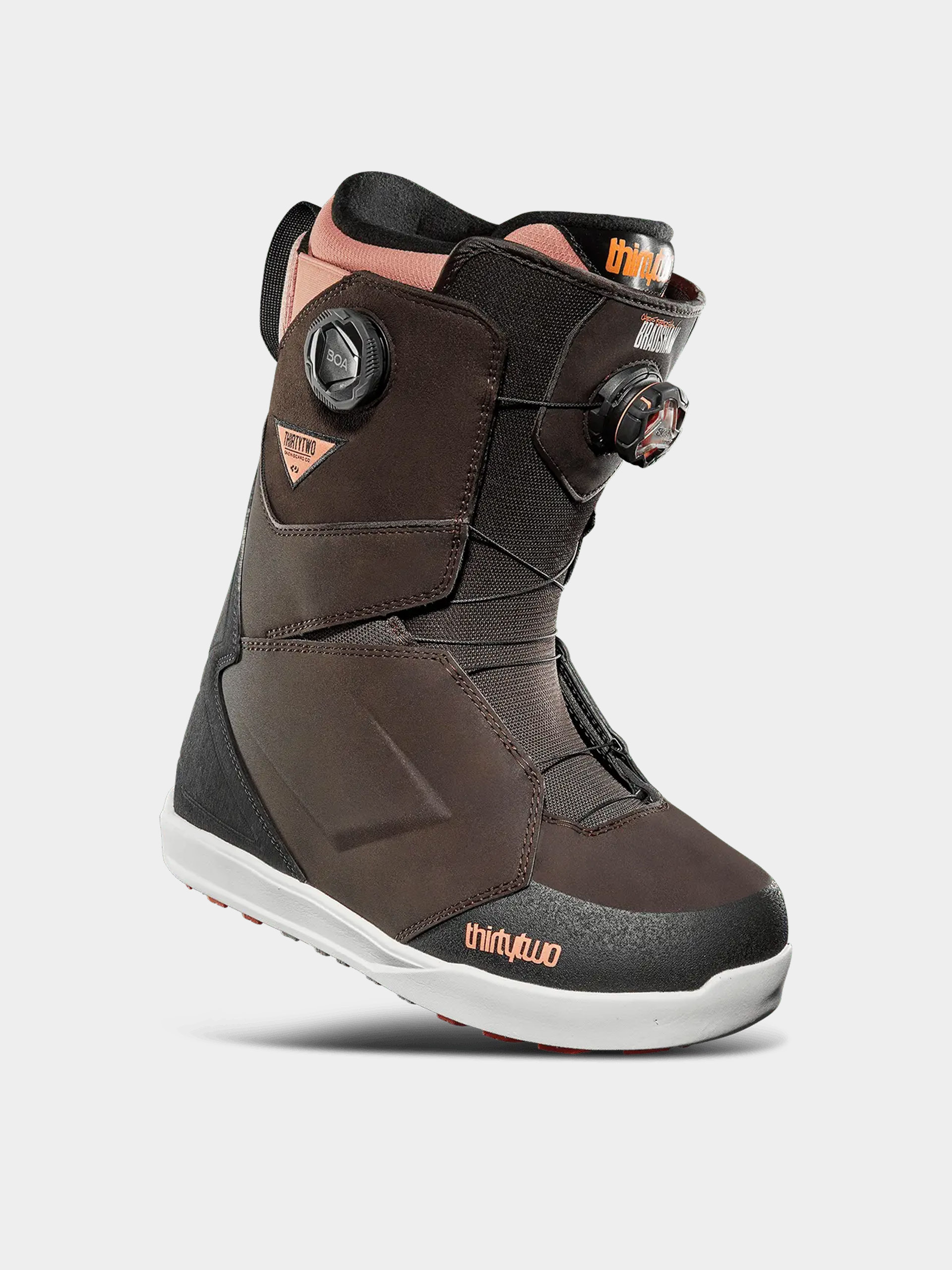 Męskie Buty snowboardowe ThirtyTwo Lashed Double Boa Wide Bradsha (brown)